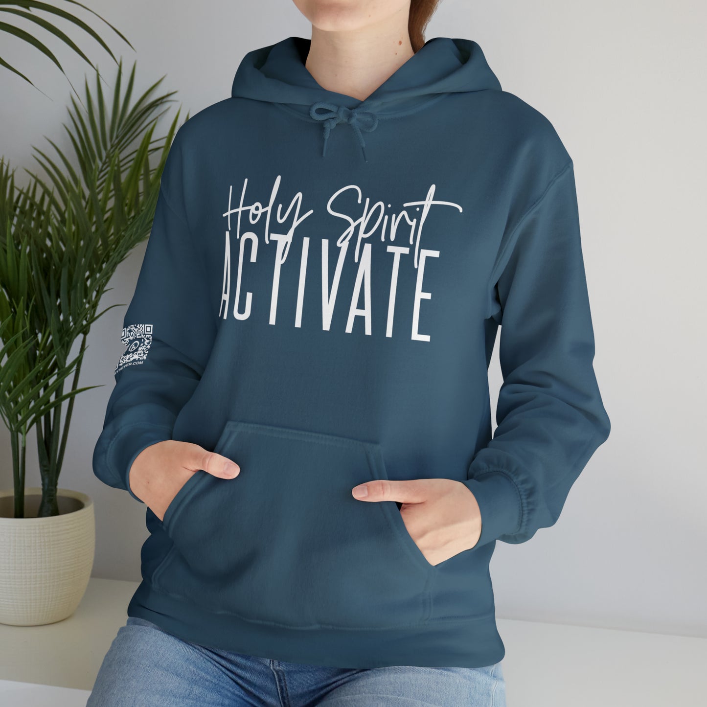Holy Spirit Activate Unisex Heavy Blend™ Hooded Sweatshirt