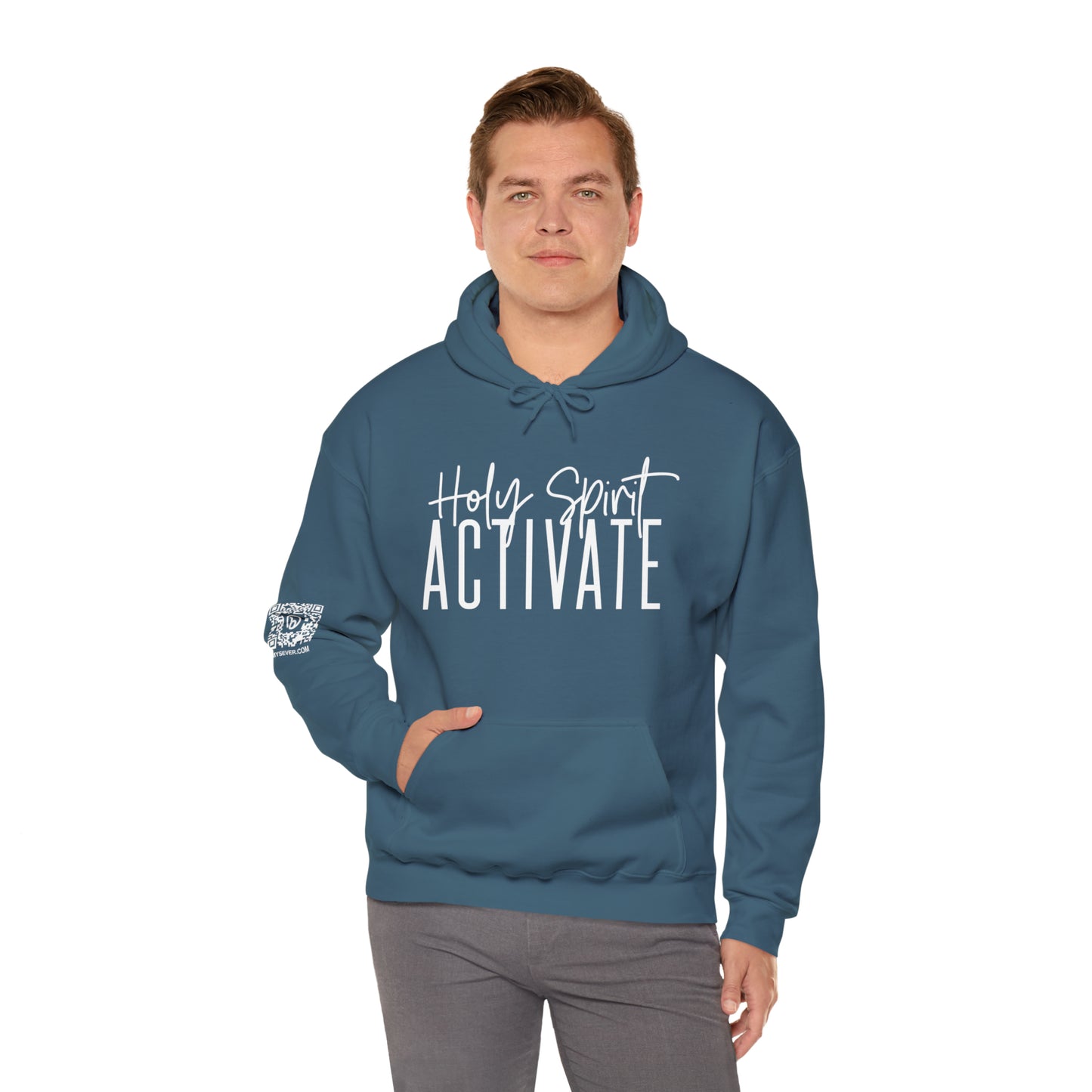 Holy Spirit Activate Unisex Heavy Blend™ Hooded Sweatshirt