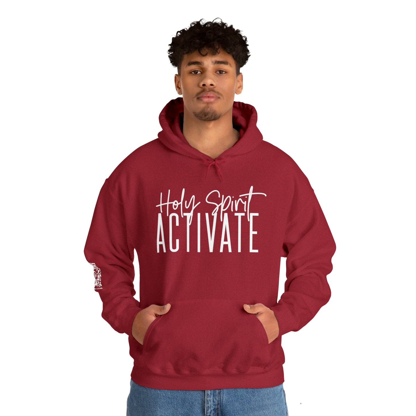 Holy Spirit Activate Unisex Heavy Blend™ Hooded Sweatshirt