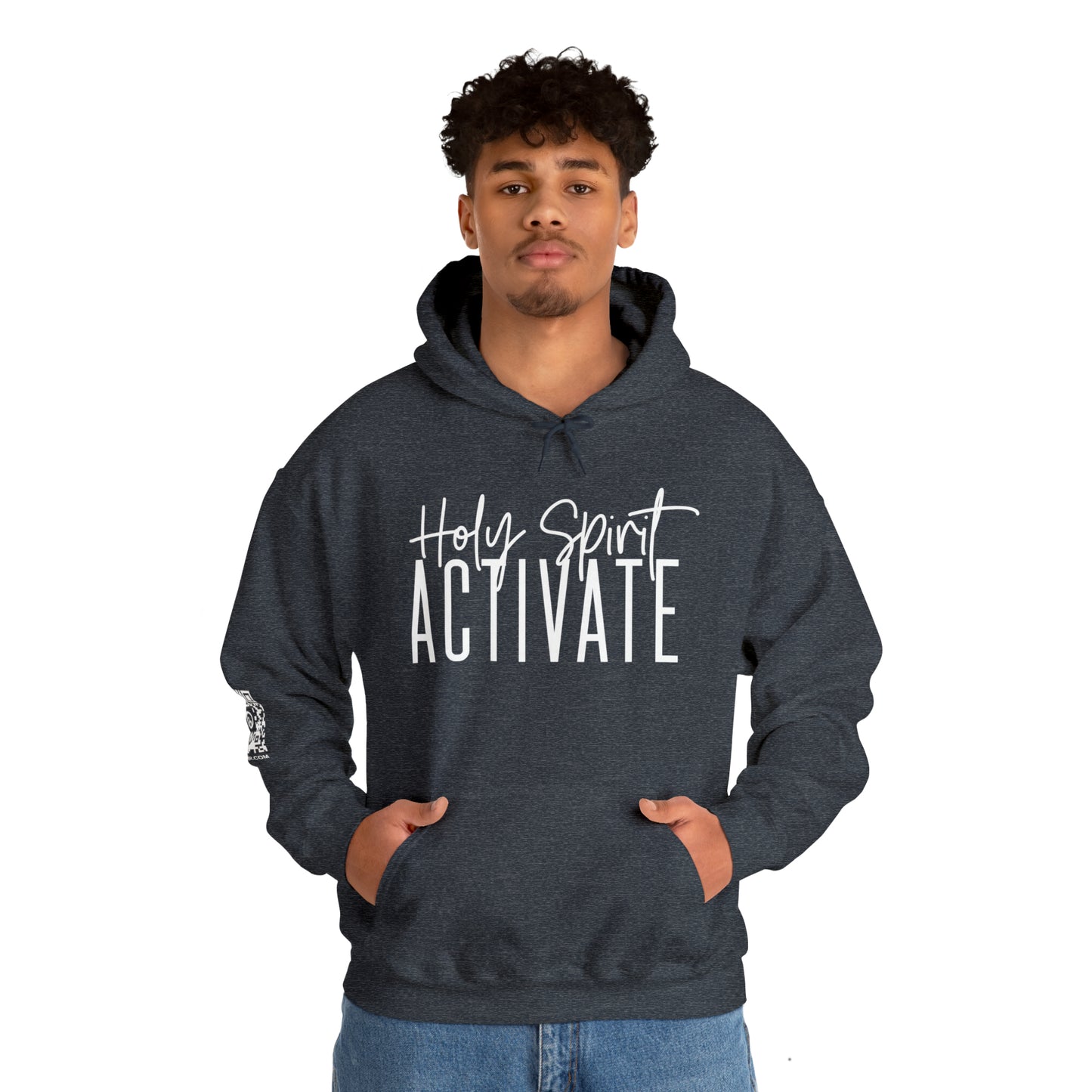 Holy Spirit Activate Unisex Heavy Blend™ Hooded Sweatshirt
