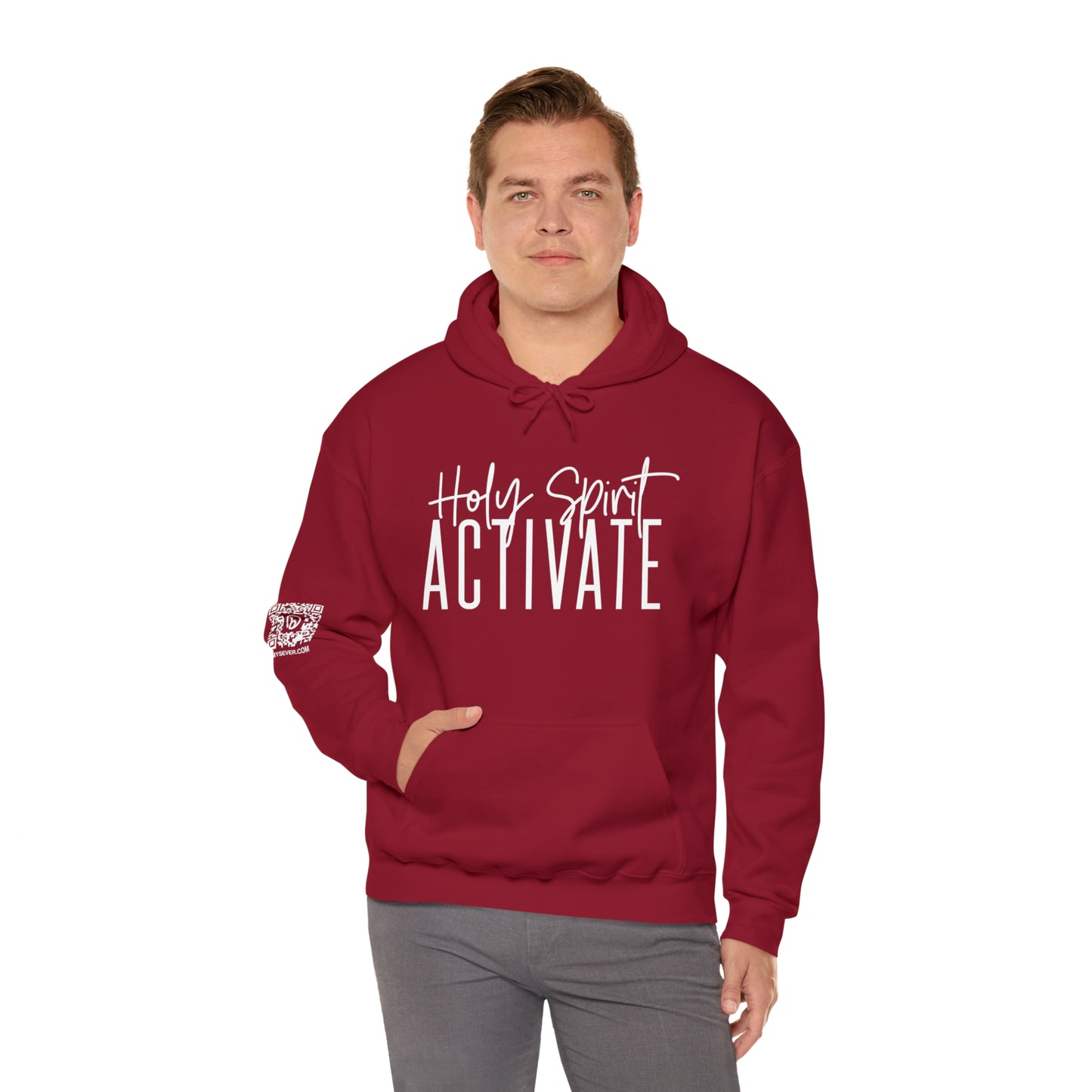 Holy Spirit Activate Unisex Heavy Blend™ Hooded Sweatshirt