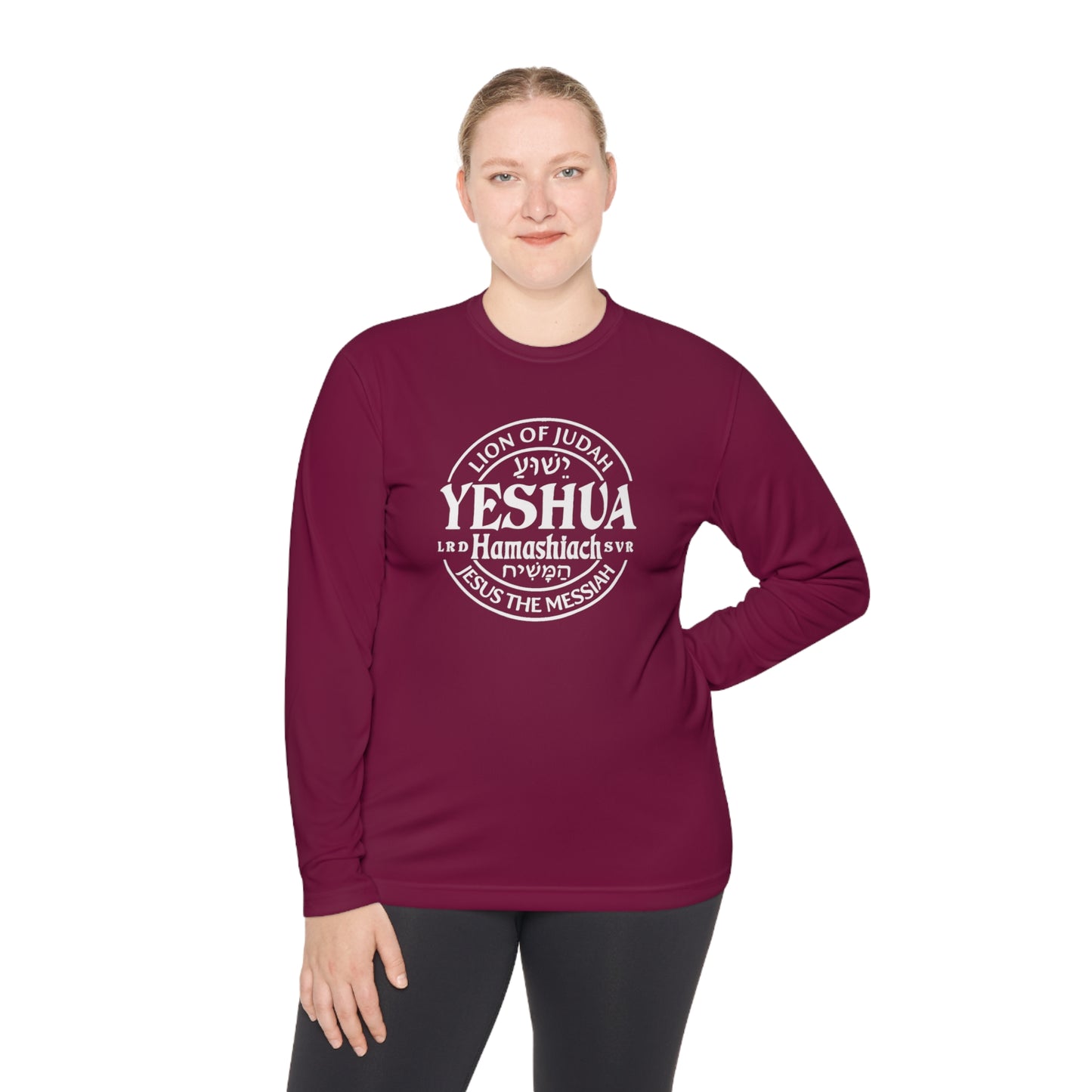 Yeshua - Lion Of Judah Unisex Lightweight Long Sleeve Tee
