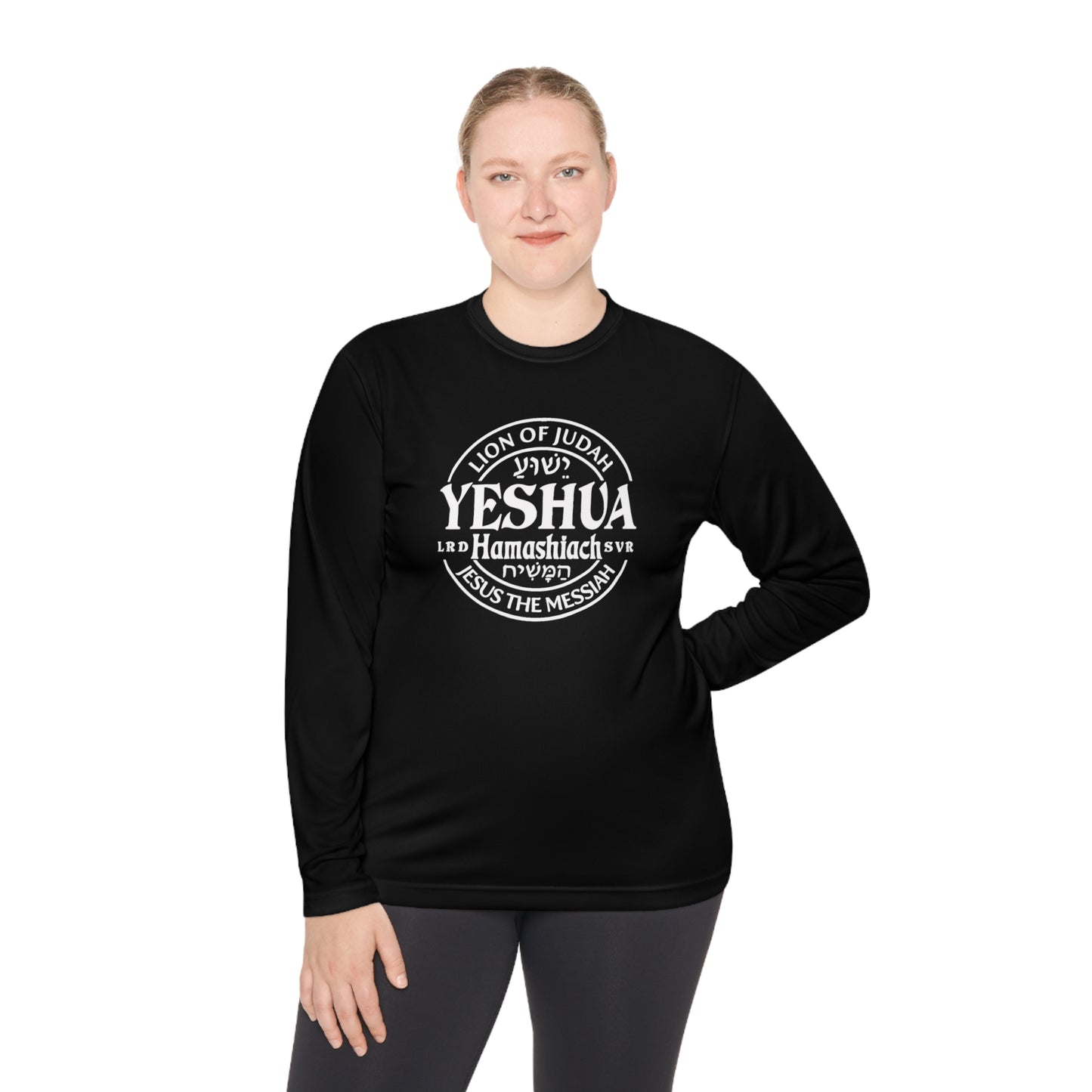 Yeshua - Lion Of Judah Unisex Lightweight Long Sleeve Tee