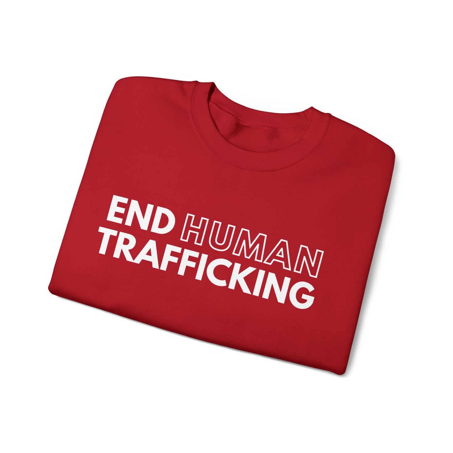 End Human Trafficking Unisex Crewneck Sweatshirt