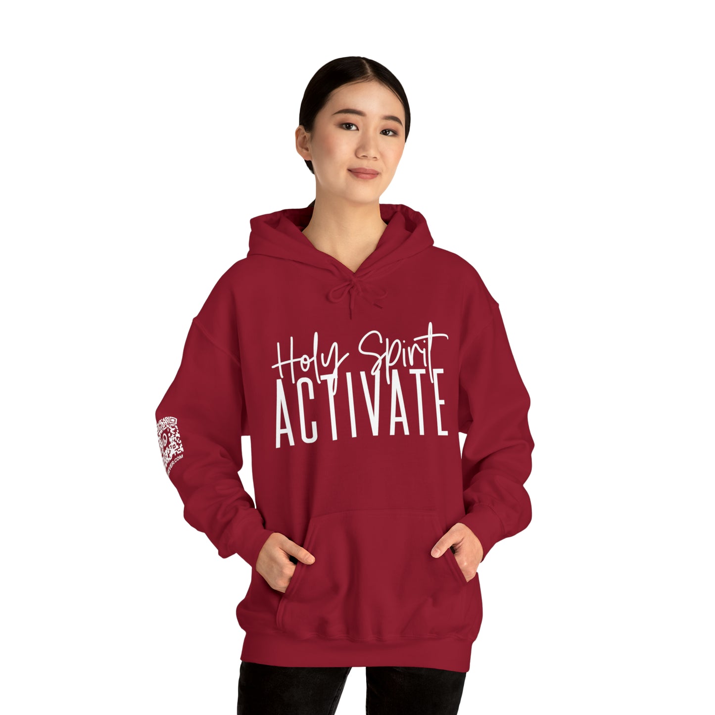 Holy Spirit Activate Unisex Heavy Blend™ Hooded Sweatshirt