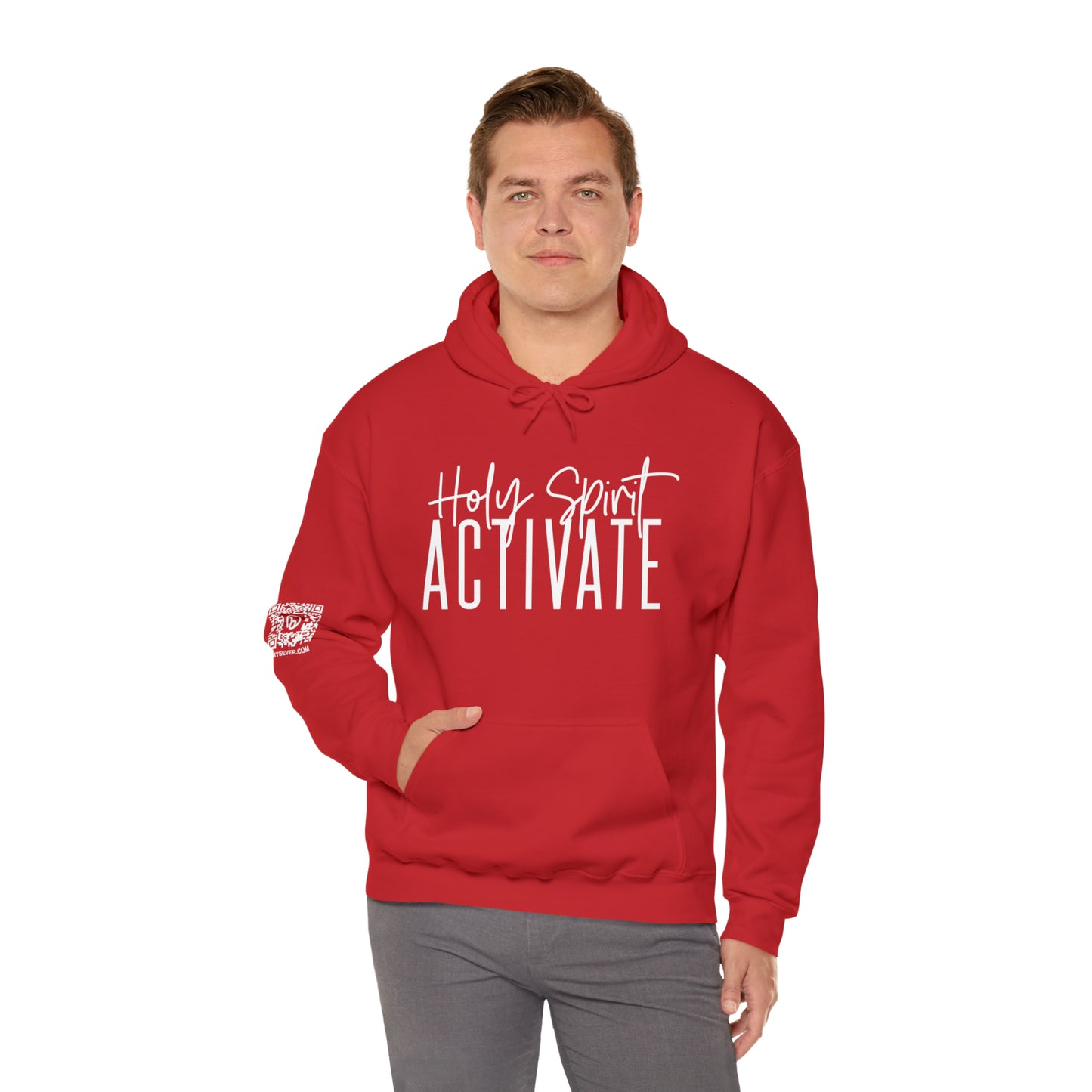 Holy Spirit Activate Unisex Heavy Blend™ Hooded Sweatshirt
