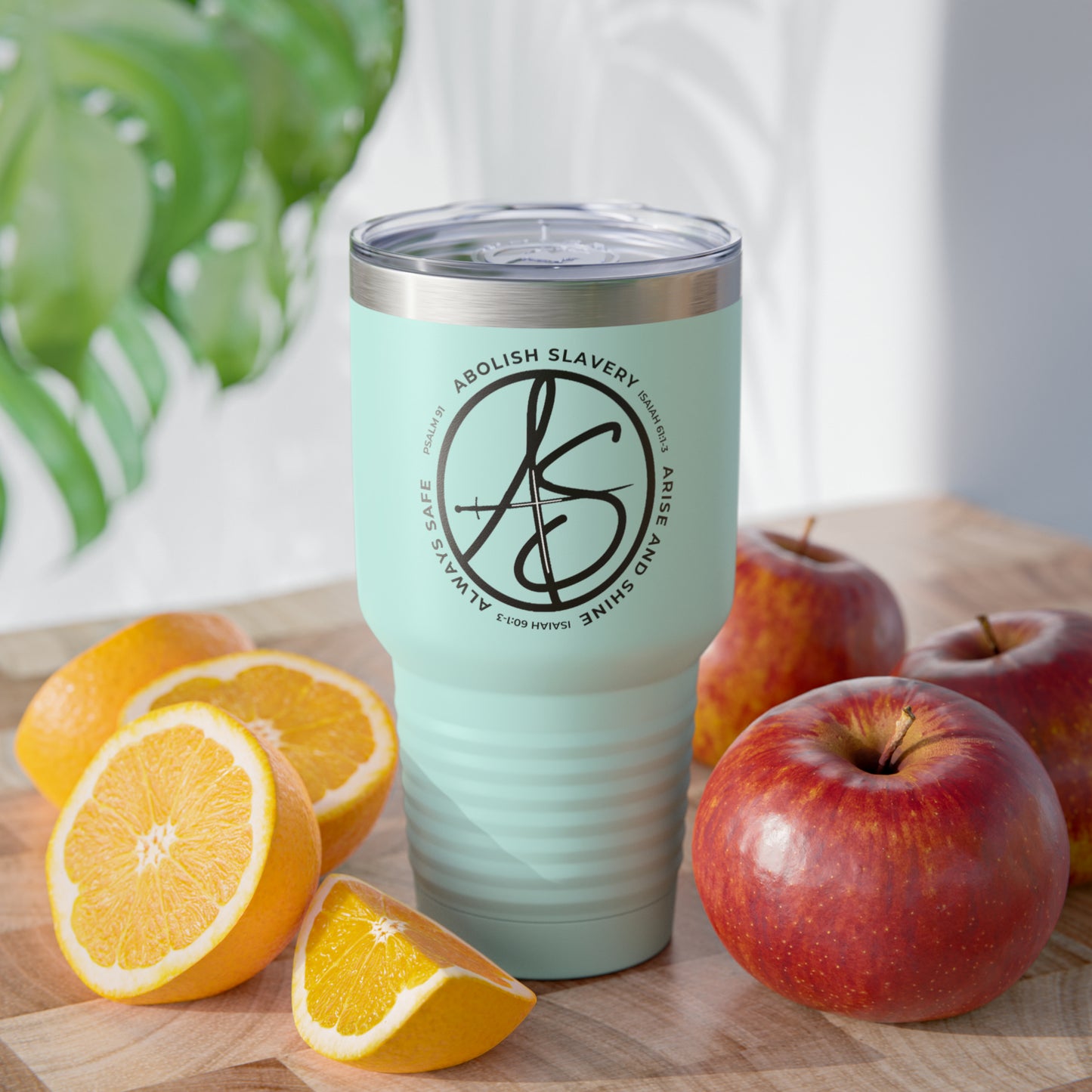 AS Logo Ringneck Tumbler, 30oz (available in 6 colors)
