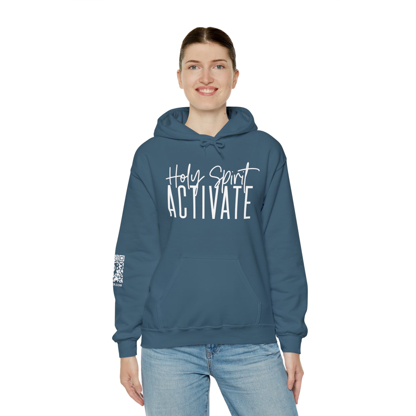 Holy Spirit Activate Unisex Heavy Blend™ Hooded Sweatshirt