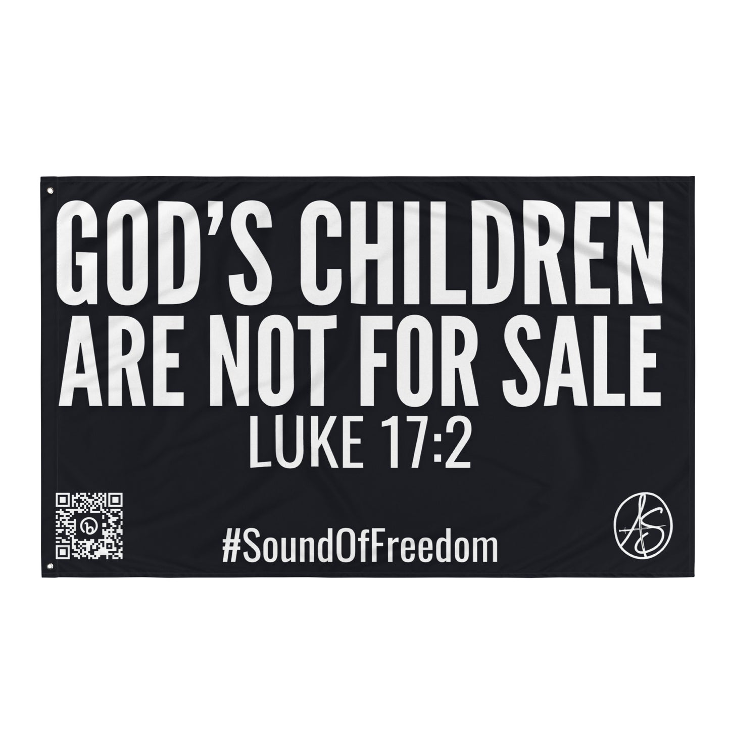 God’s Children Are Not For Sale Flag