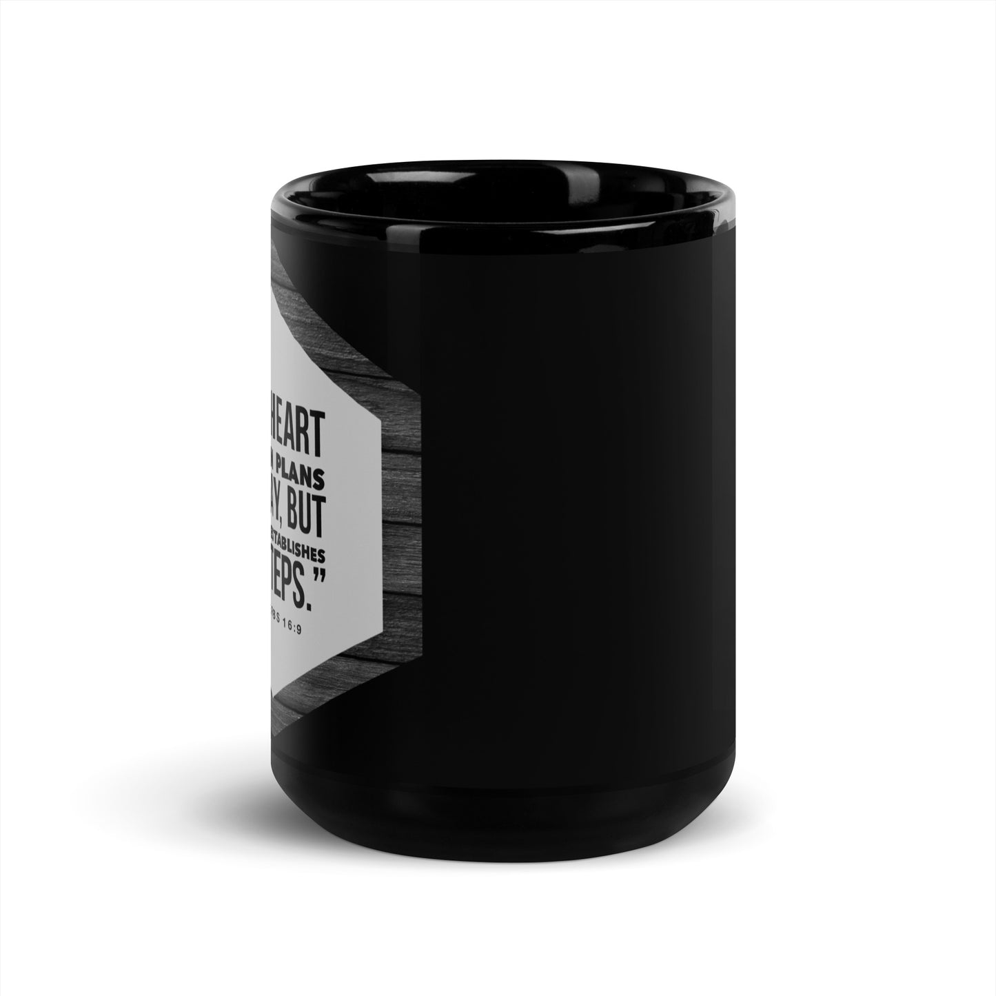 Ephesians 16:9 Black Glossy Mug