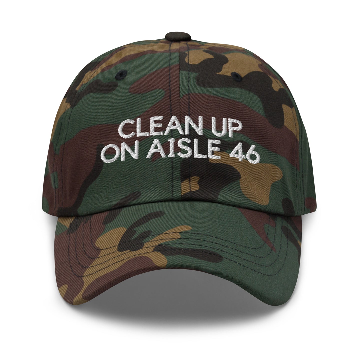 Clean Up On Aisle 46 Dad hat