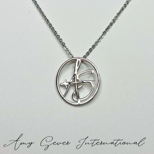 Sterling Silver Large Amulet with 18” Chain