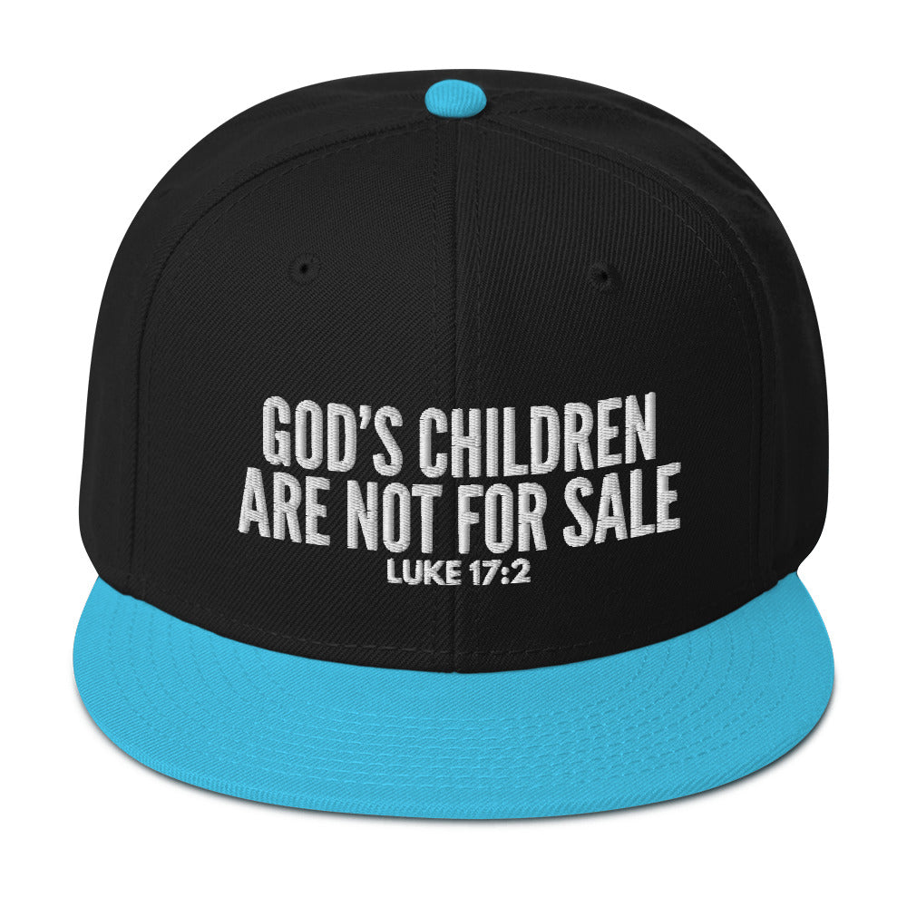 God’s Children Are Not For Sale Snapback Hat