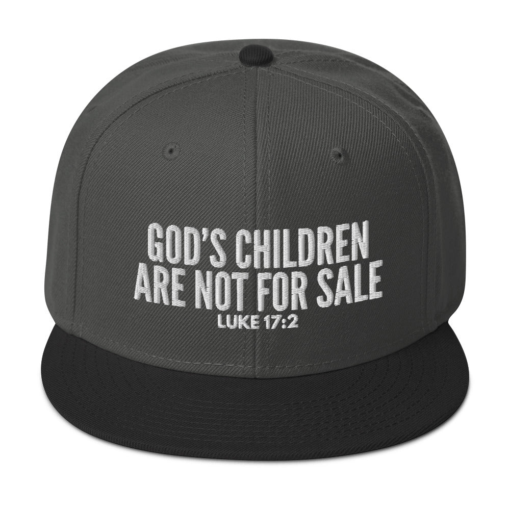 God’s Children Are Not For Sale Snapback Hat
