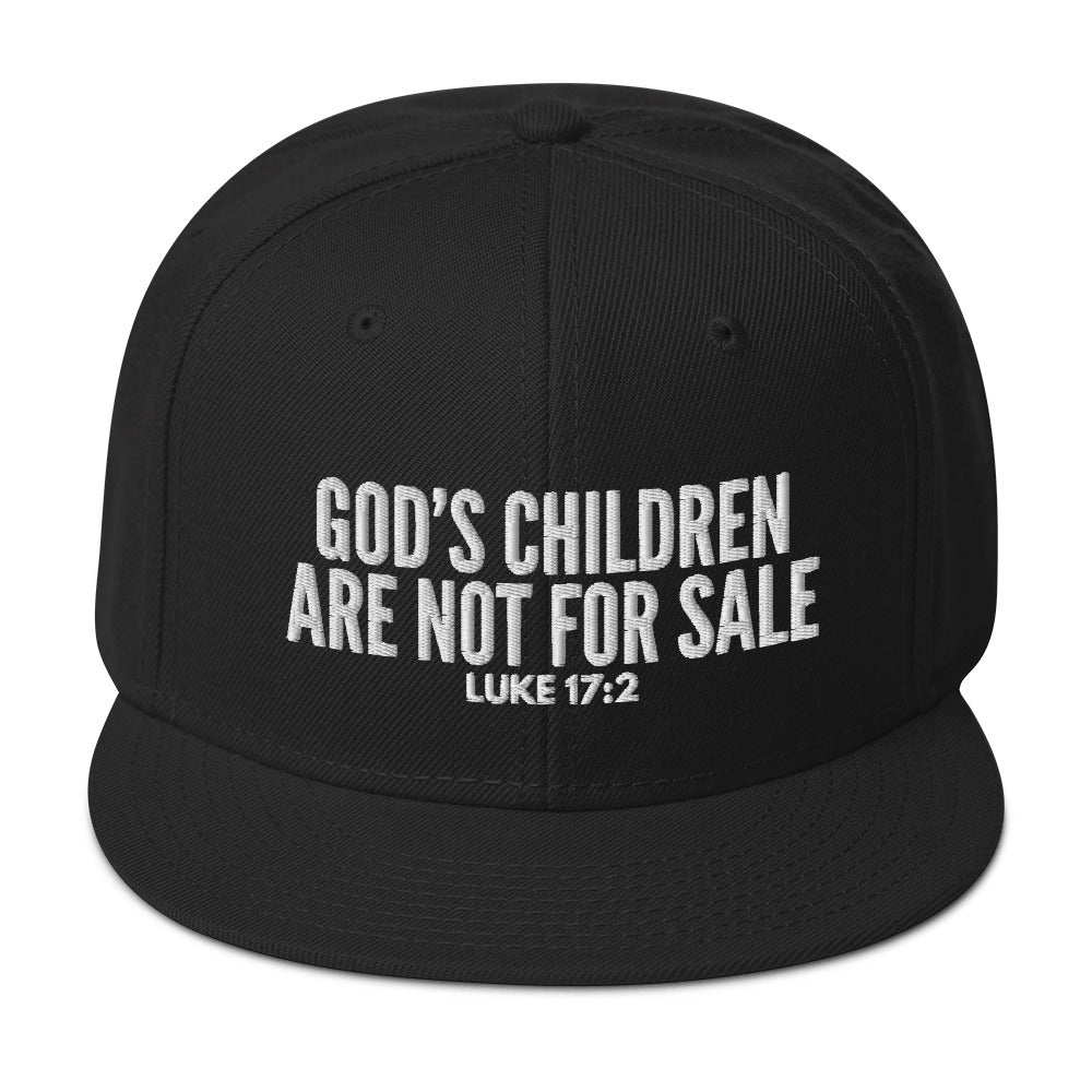 God’s Children Are Not For Sale Snapback Hat