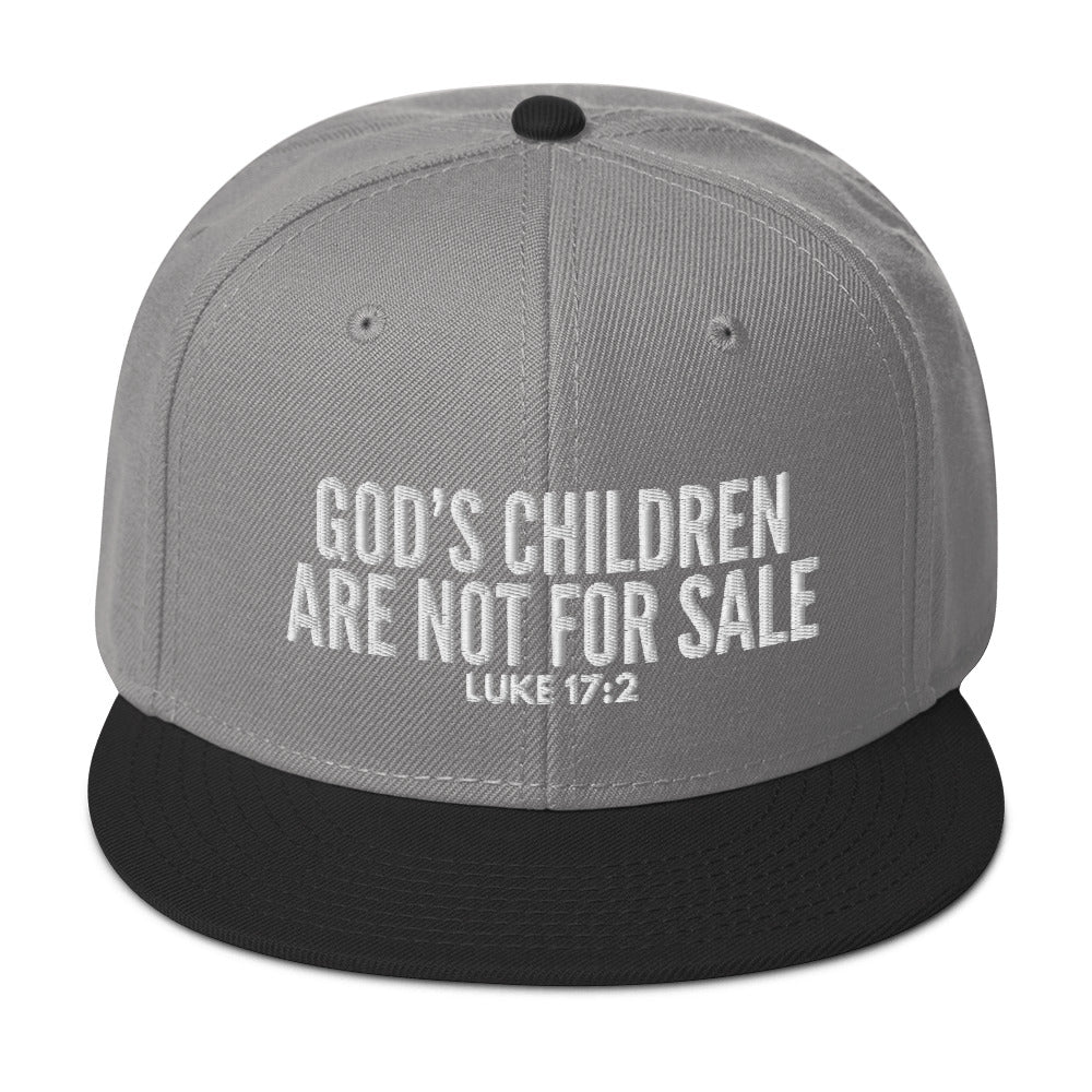 God’s Children Are Not For Sale Snapback Hat