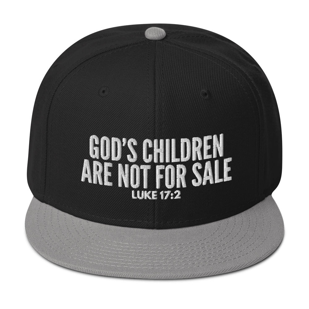 God’s Children Are Not For Sale Snapback Hat