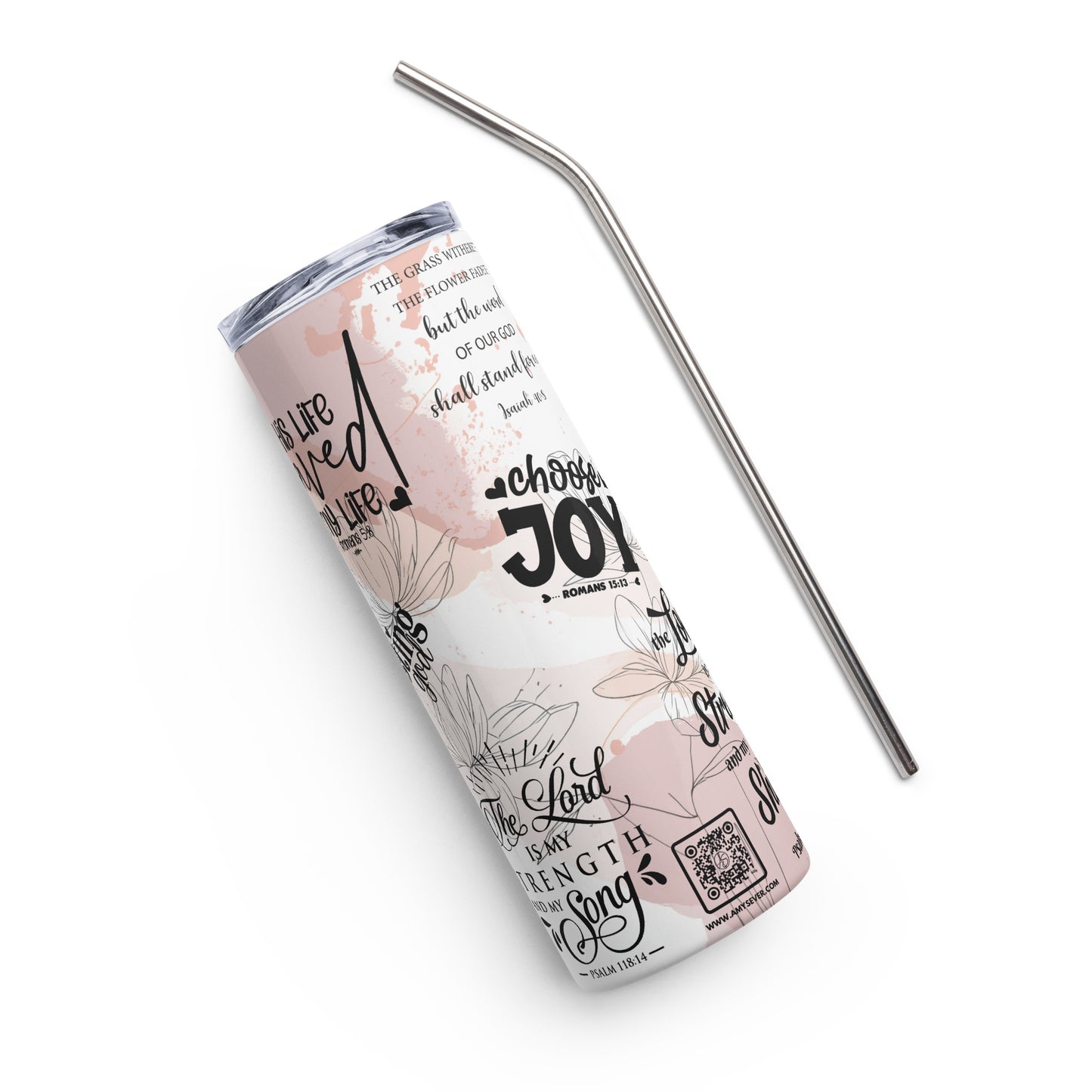 Faith Fuel Stainless steel tumbler