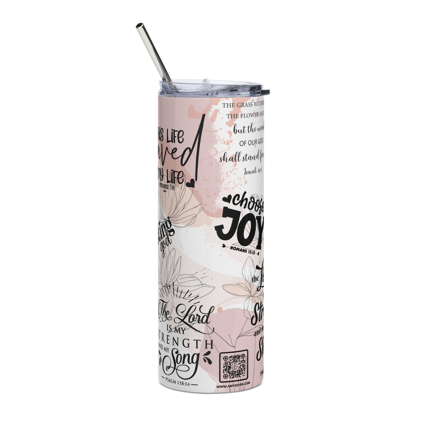 Faith Fuel Stainless steel tumbler