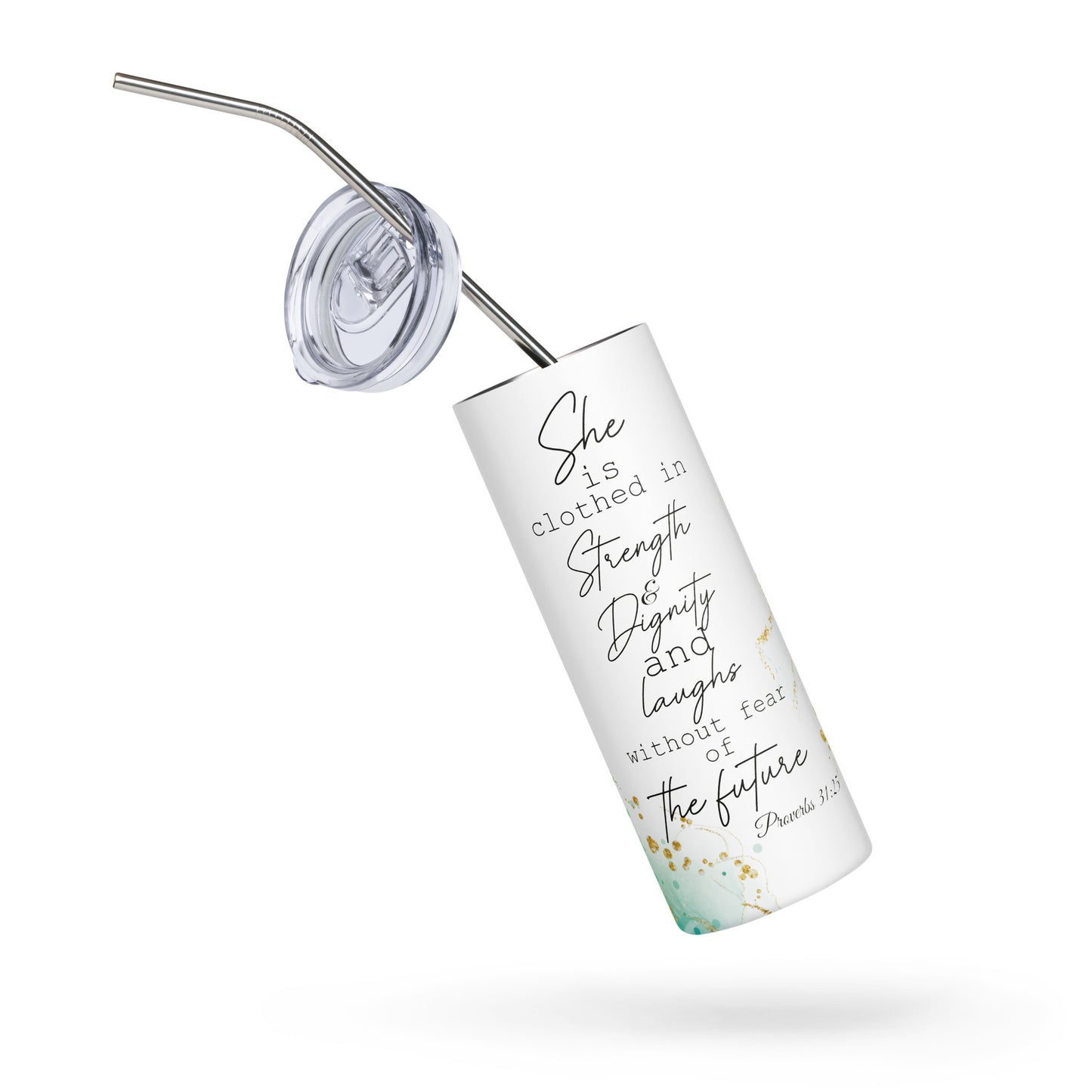 Proverbs 31 Stainless steel tumbler