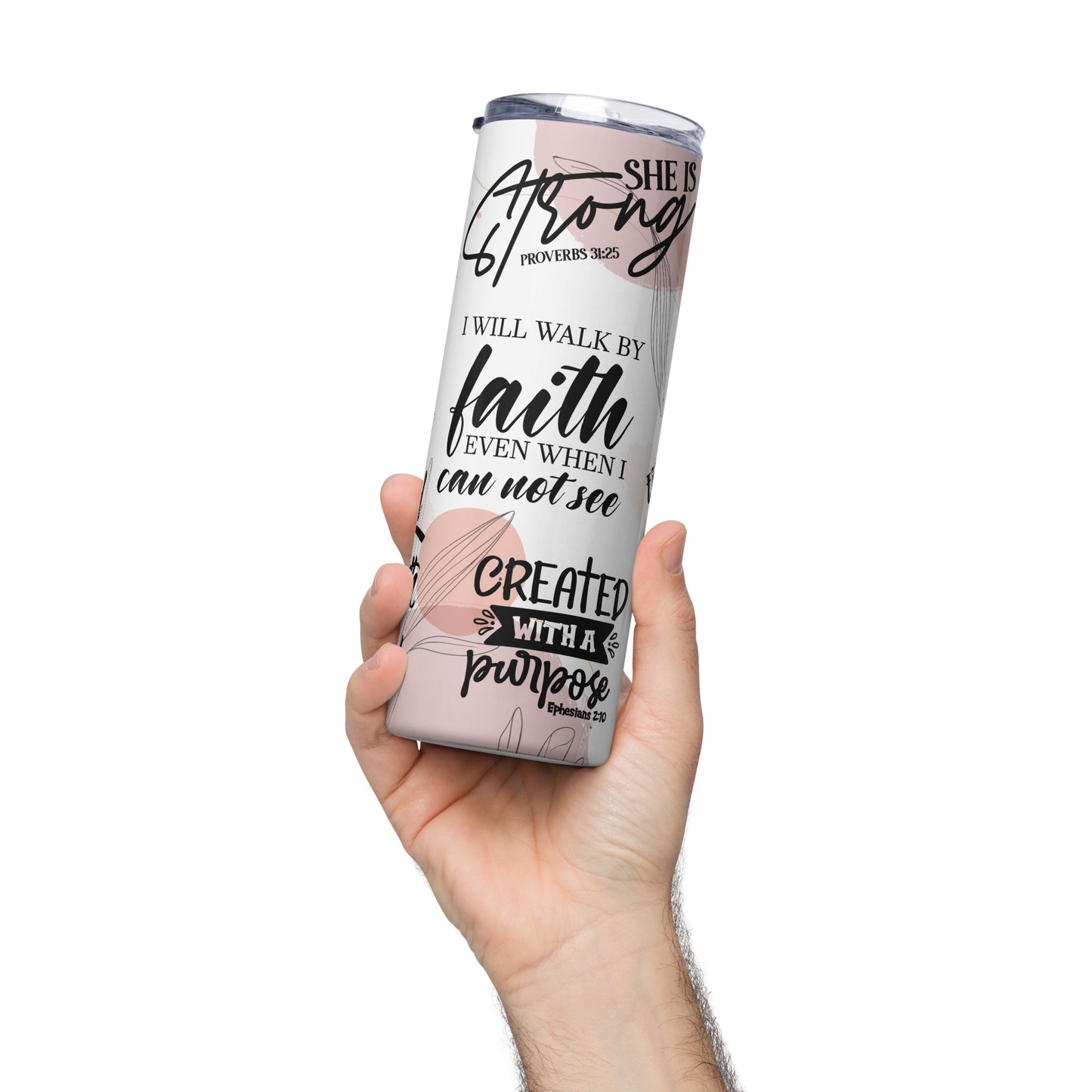 Faith Fuel Stainless steel tumbler