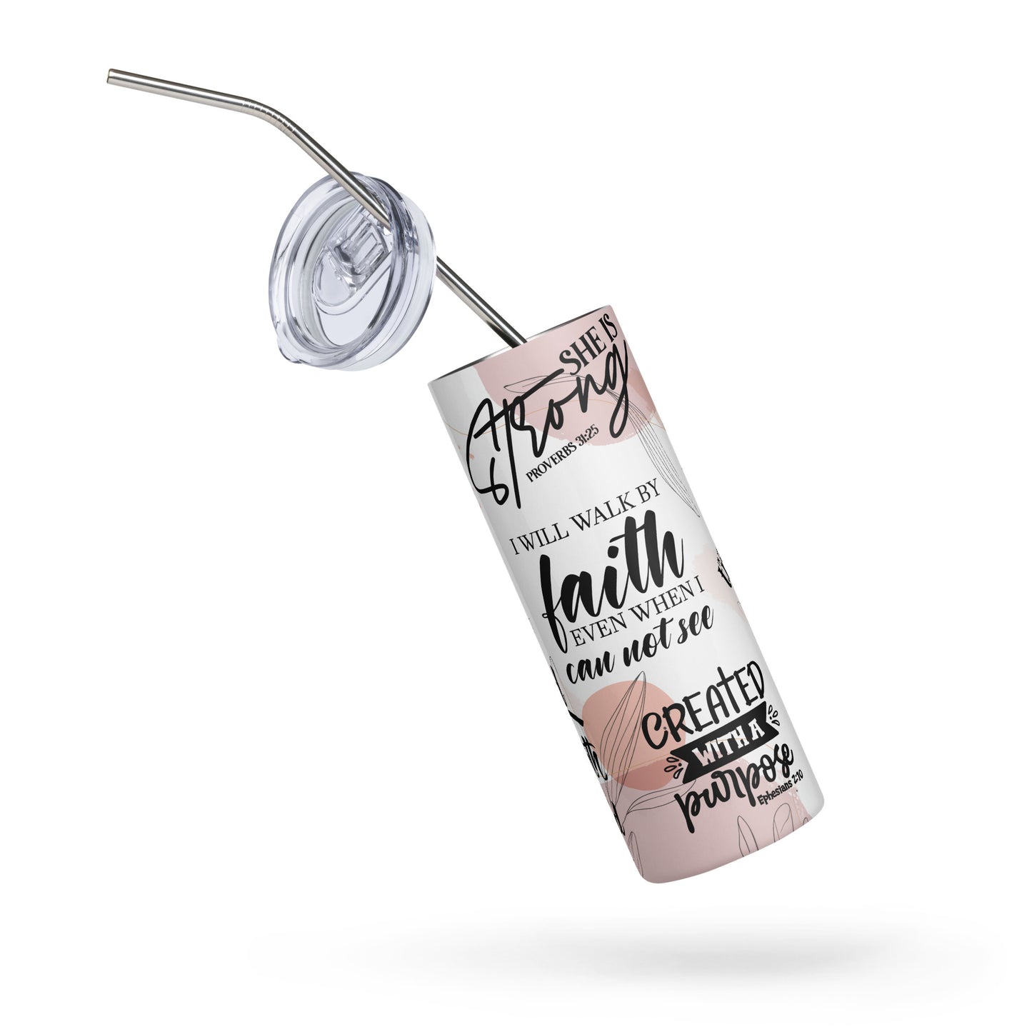 Faith Fuel Stainless steel tumbler