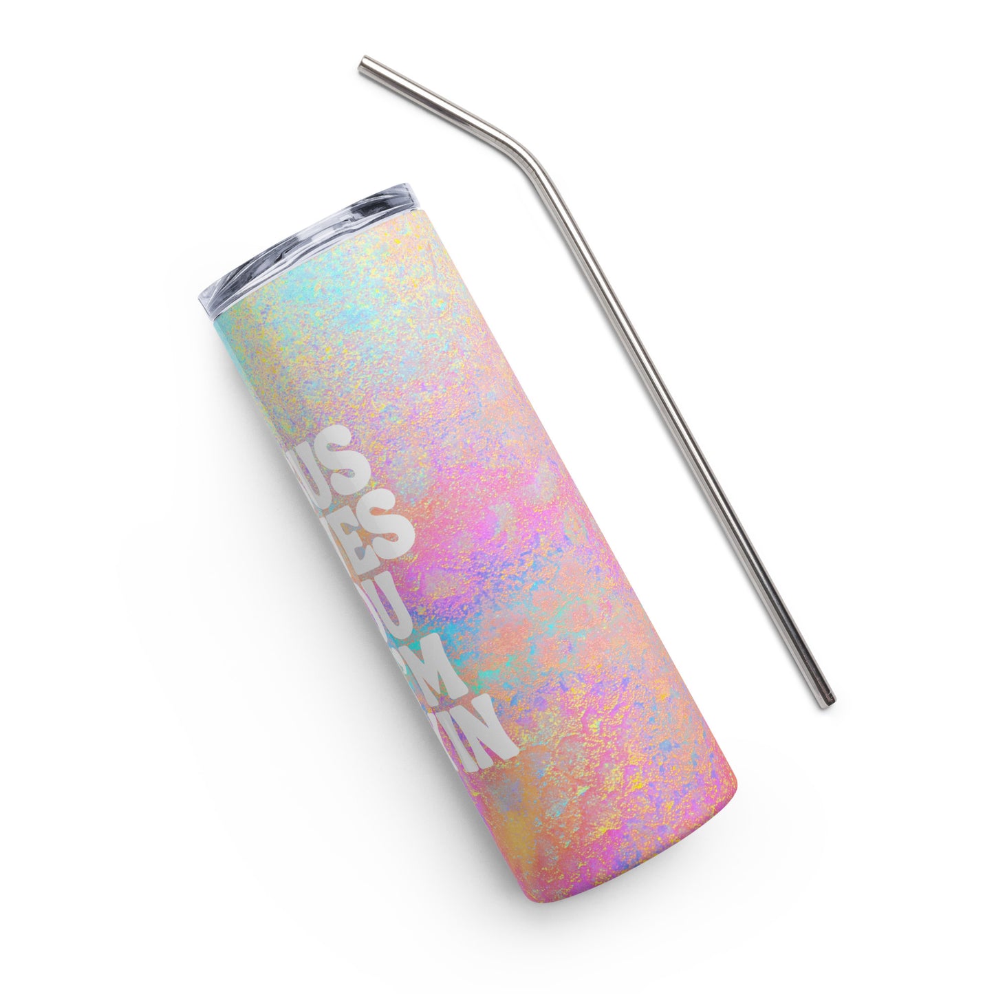 Jesus Loves You Stainless Steel Tumbler