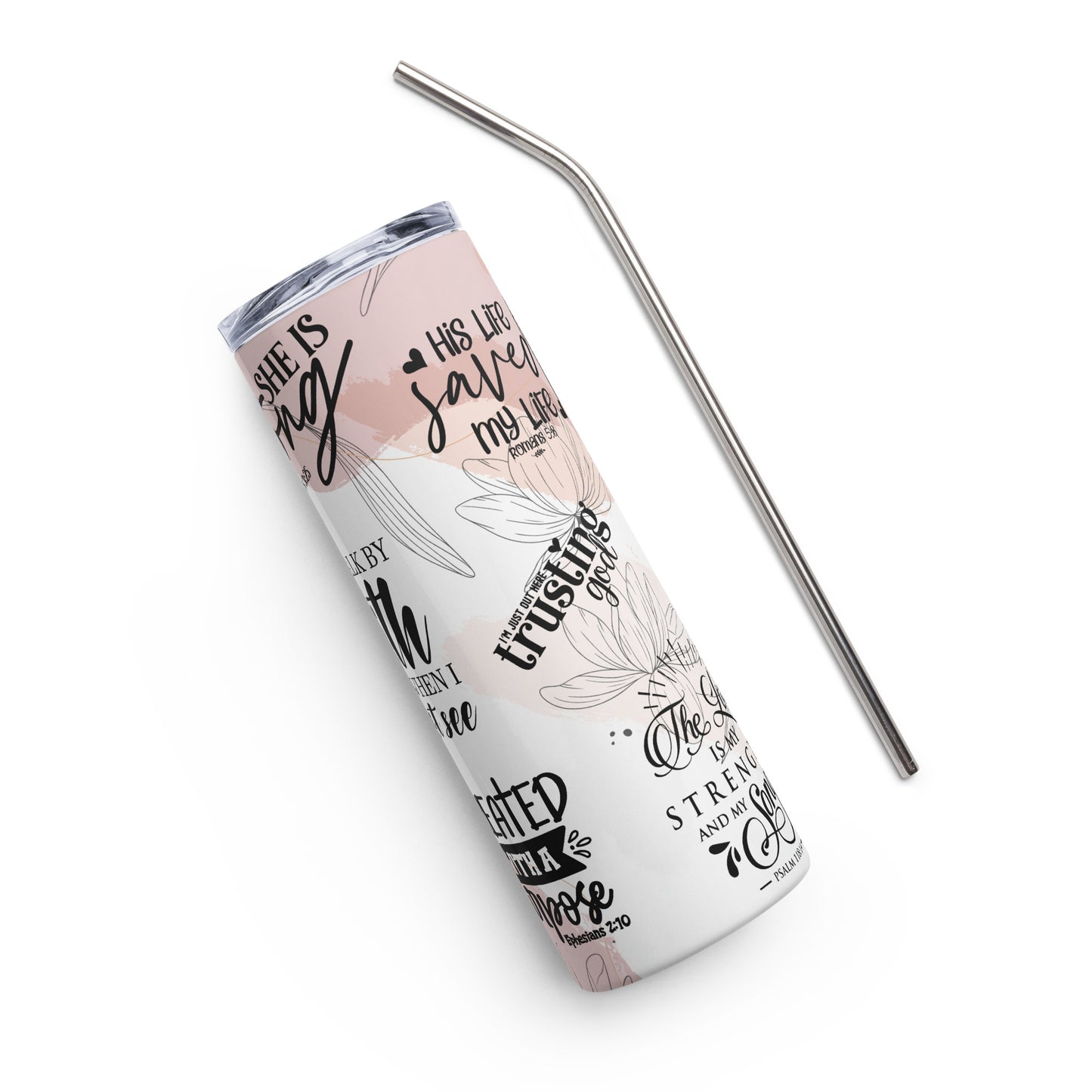 Faith Fuel Stainless steel tumbler