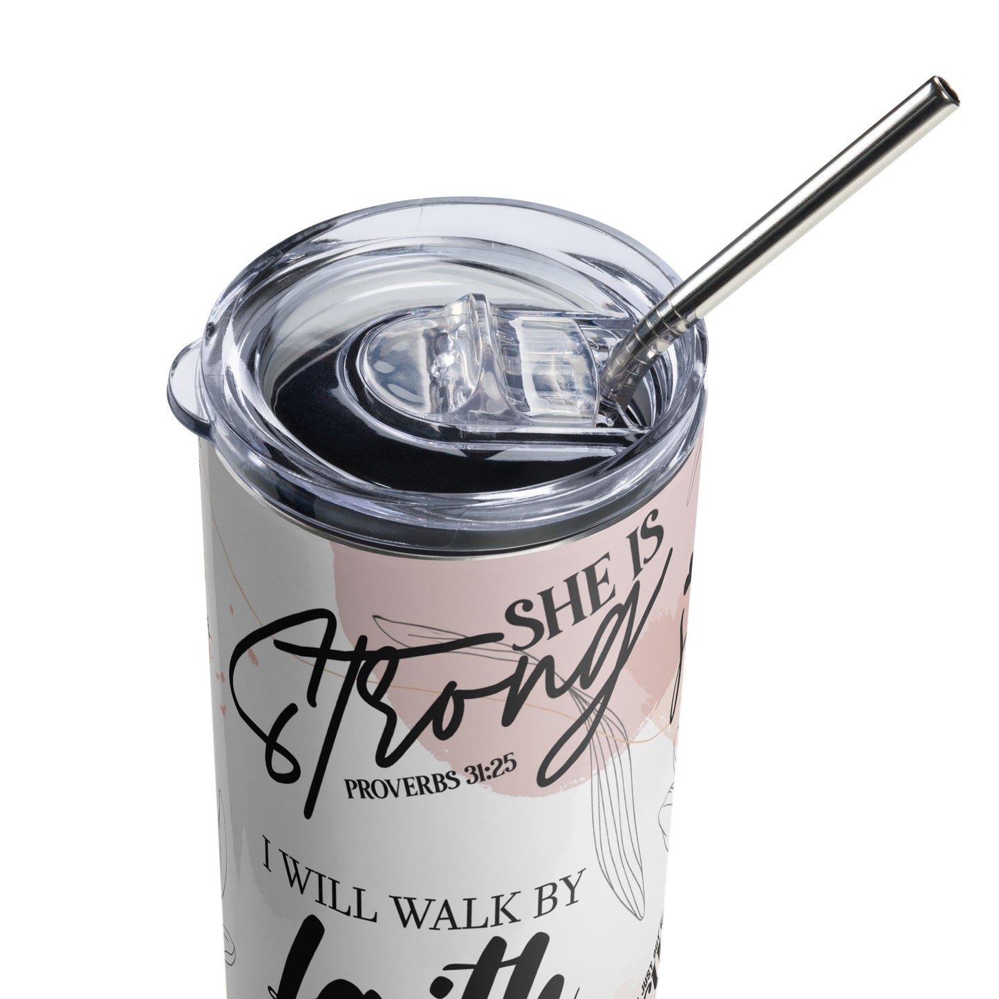 Faith Fuel Stainless steel tumbler