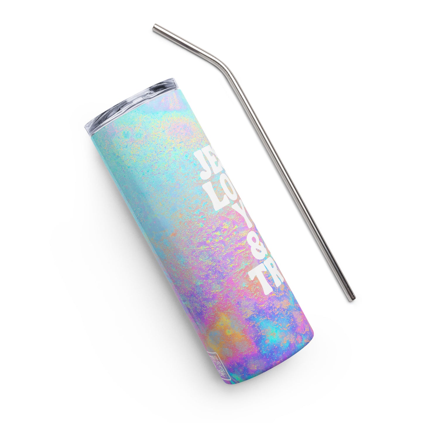 Jesus Loves You Stainless Steel Tumbler