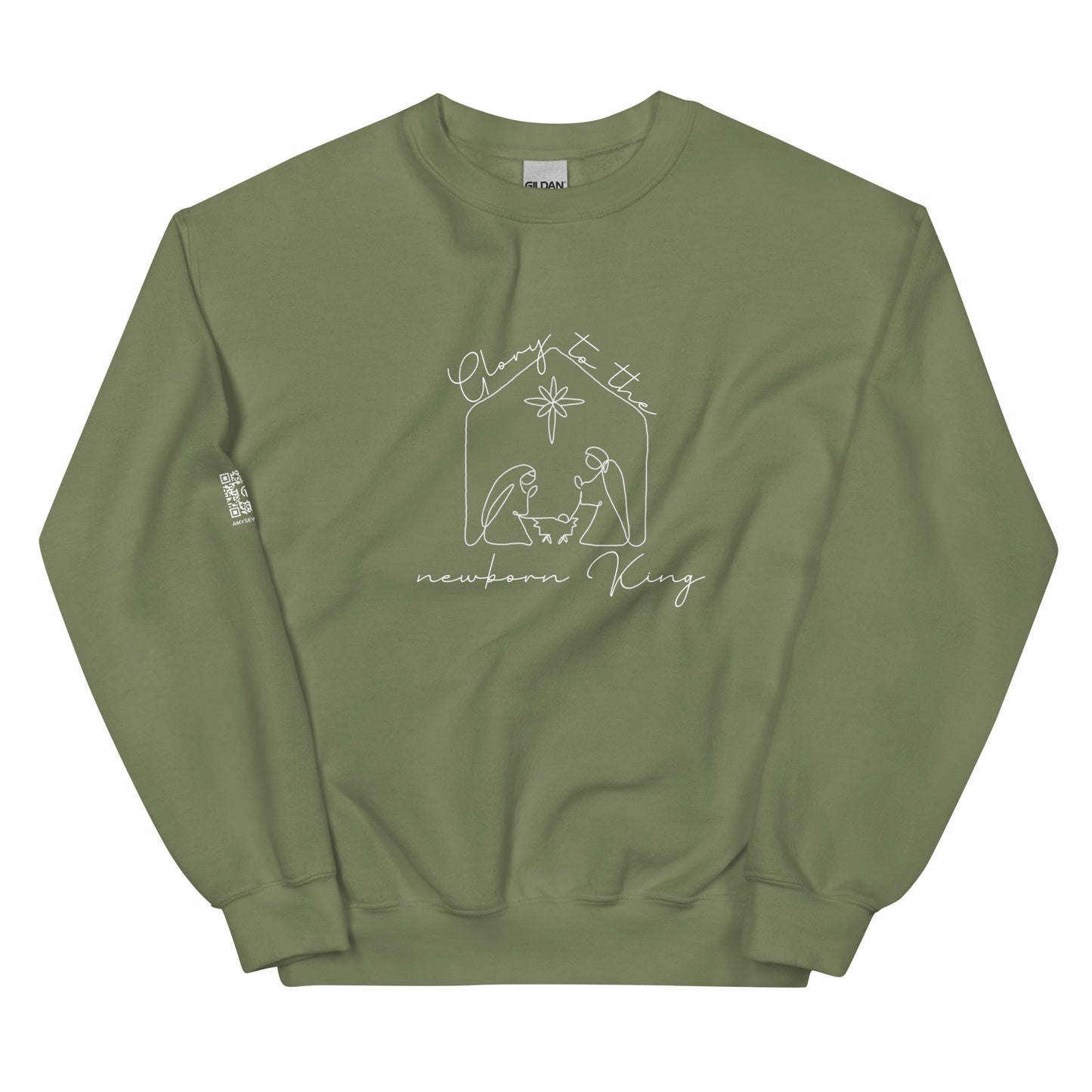 Glory To The Newborn King Unisex Sweatshirt