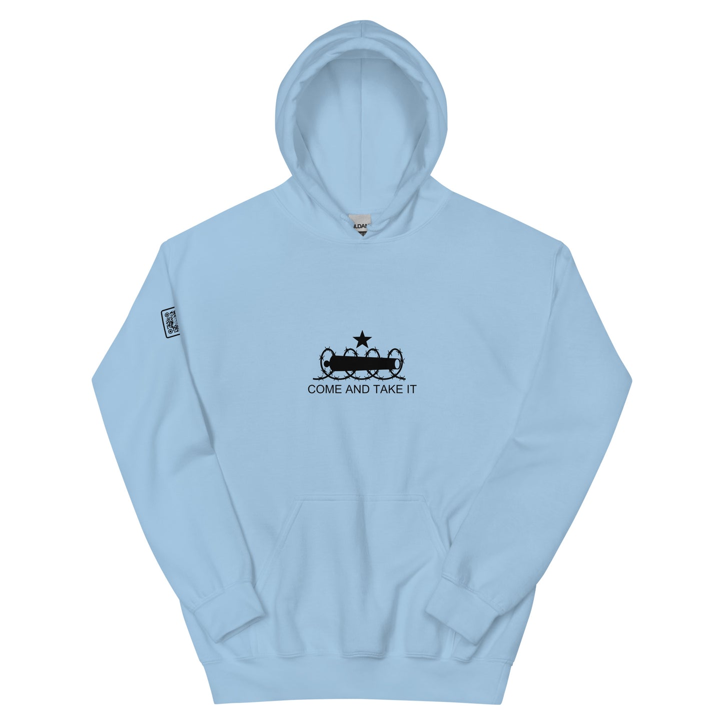 Come And Take It (black text) Unisex Hoodie