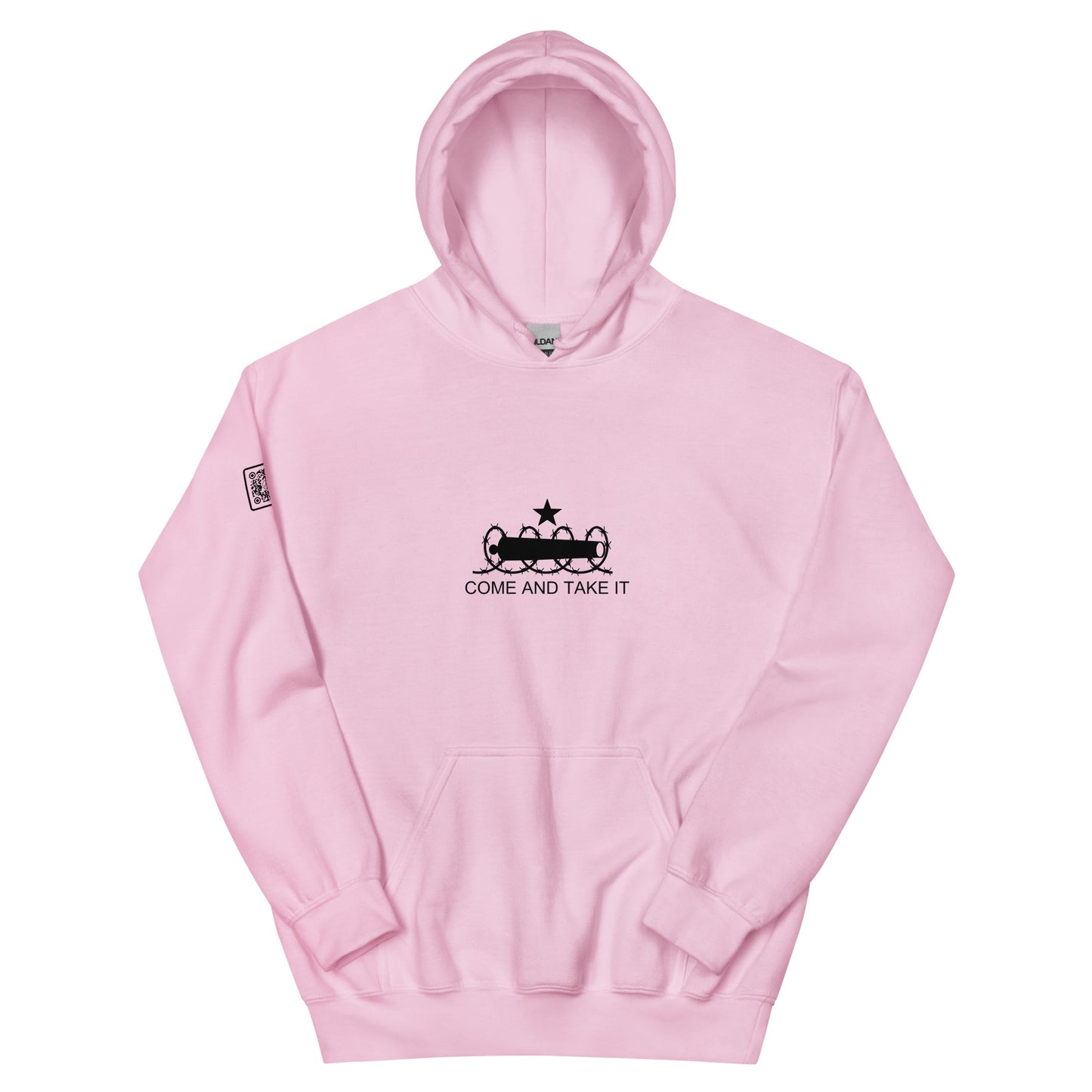 Come And Take It (black text) Unisex Hoodie