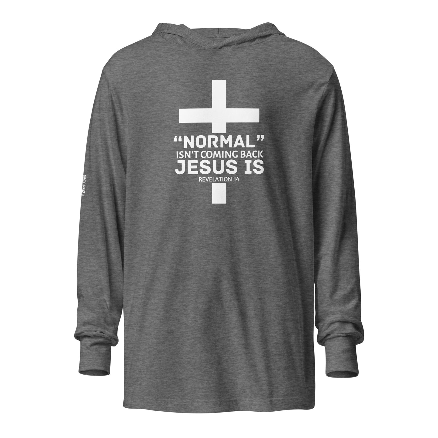 Normal Isn’t Coming Back Hooded long-sleeve tee