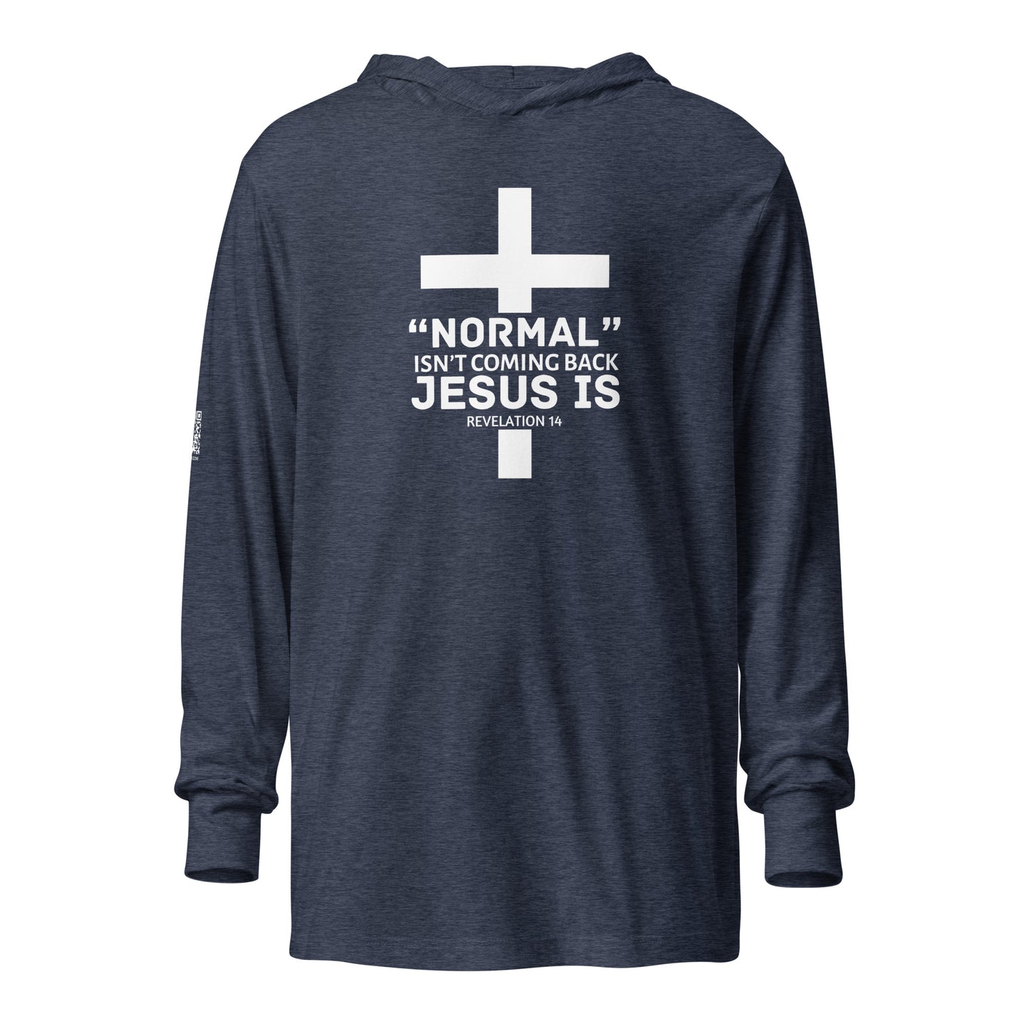 Normal Isn’t Coming Back Hooded long-sleeve tee