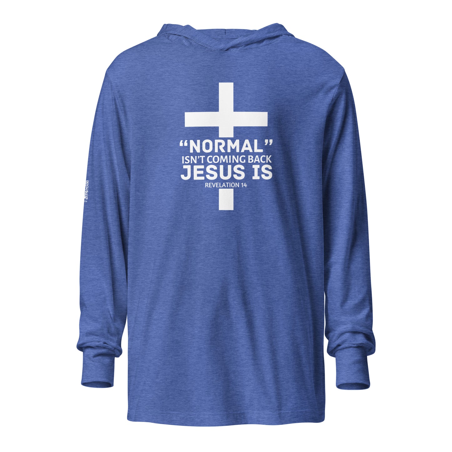 Normal Isn’t Coming Back Hooded long-sleeve tee