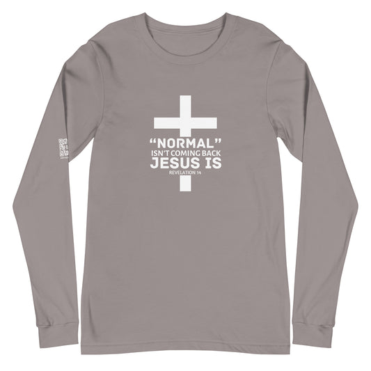 Normal Isn’t Coming Back Unisex Long Sleeve Tee