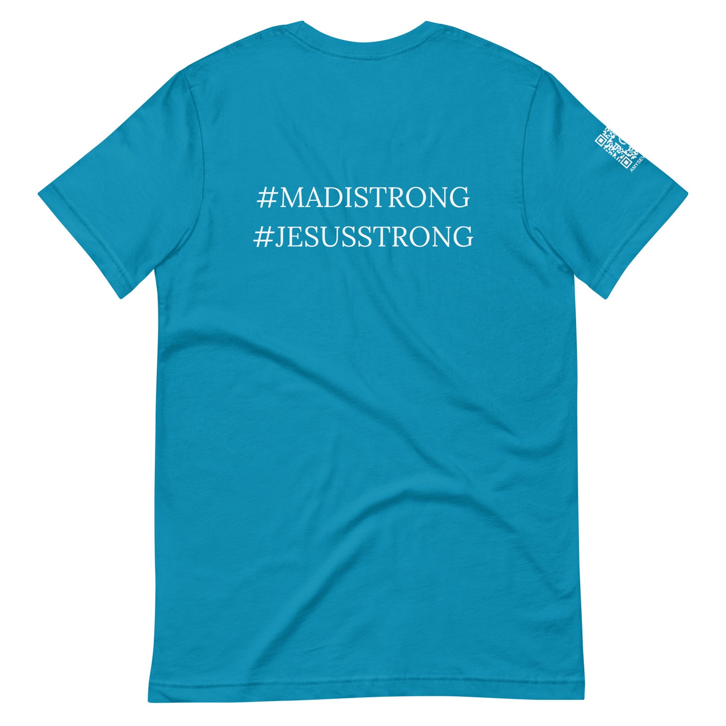 Psalm 118:17 (white lettering) Unisex T-Shirt