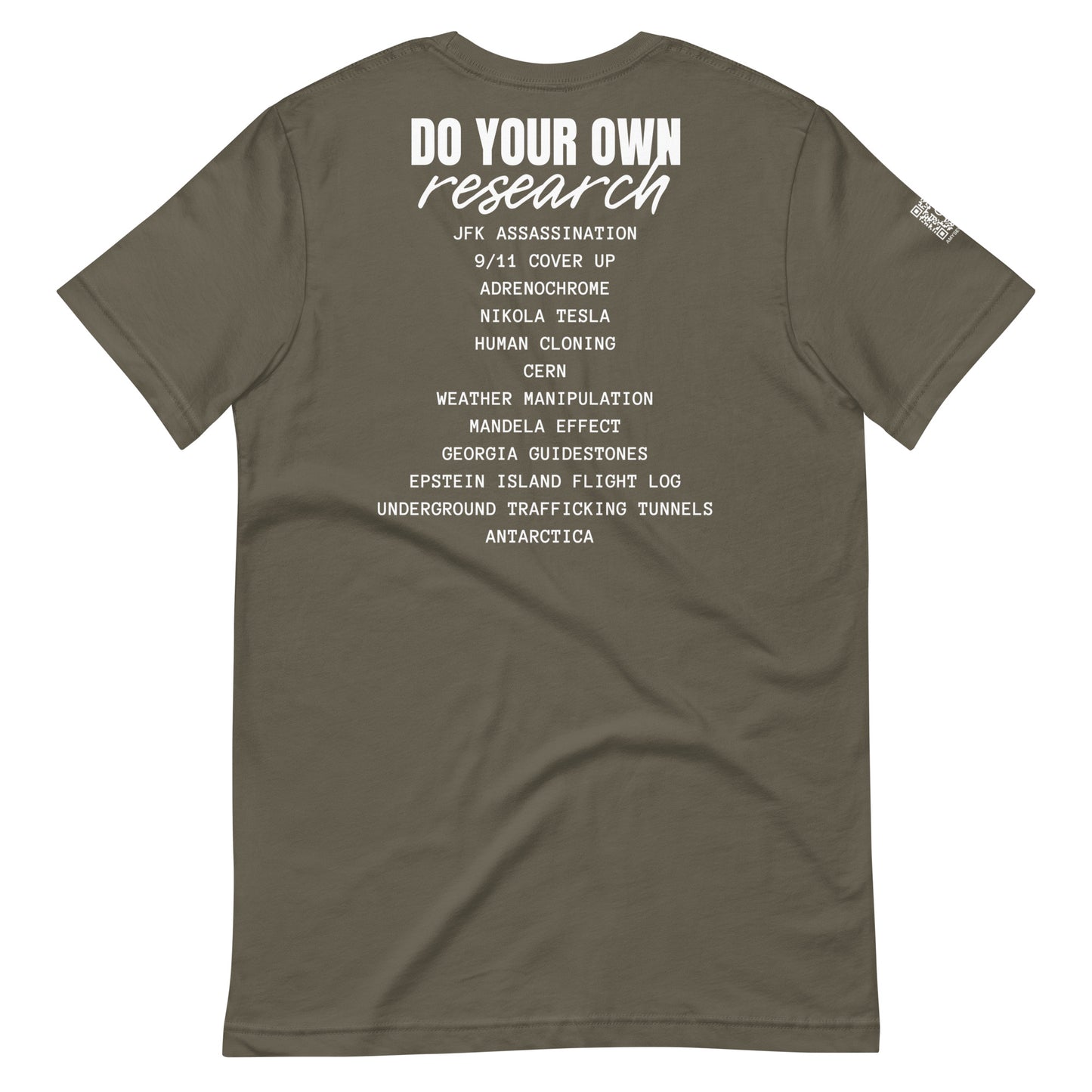 Conspiracy Theory Expert Unisex t-shirt