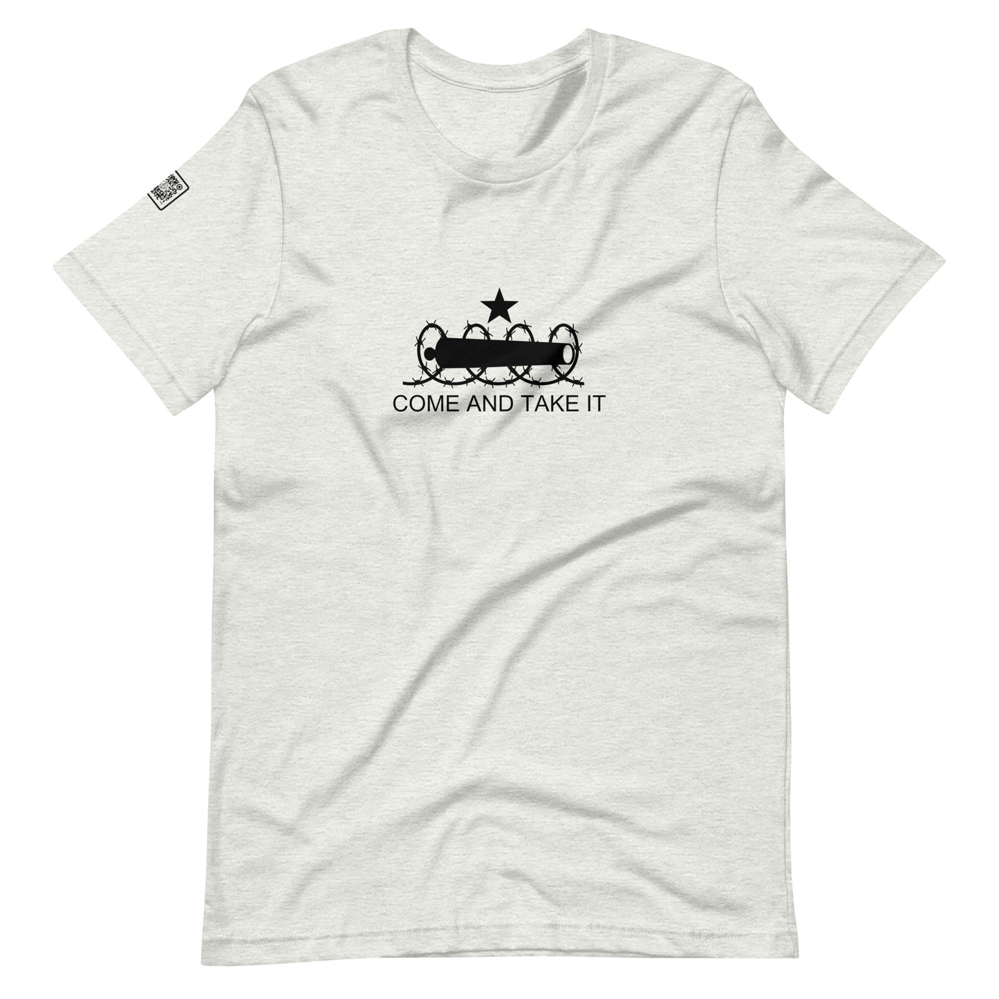 Come And Take It (black text) Unisex t-shirt
