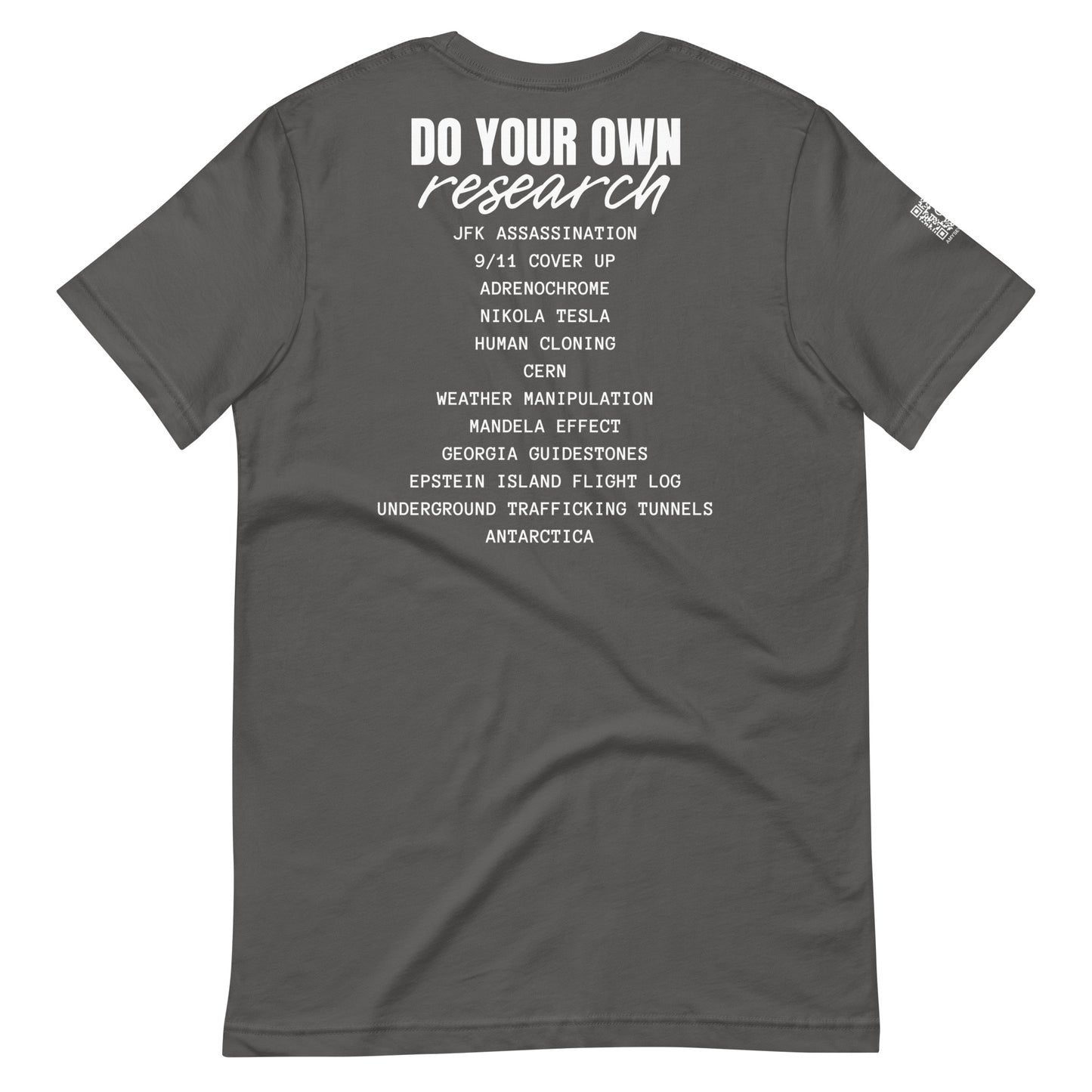 Conspiracy Theory Expert Unisex t-shirt