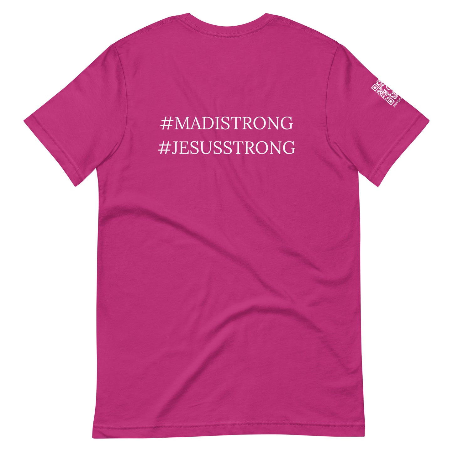 Psalm 118:17 (white lettering) Unisex T-Shirt