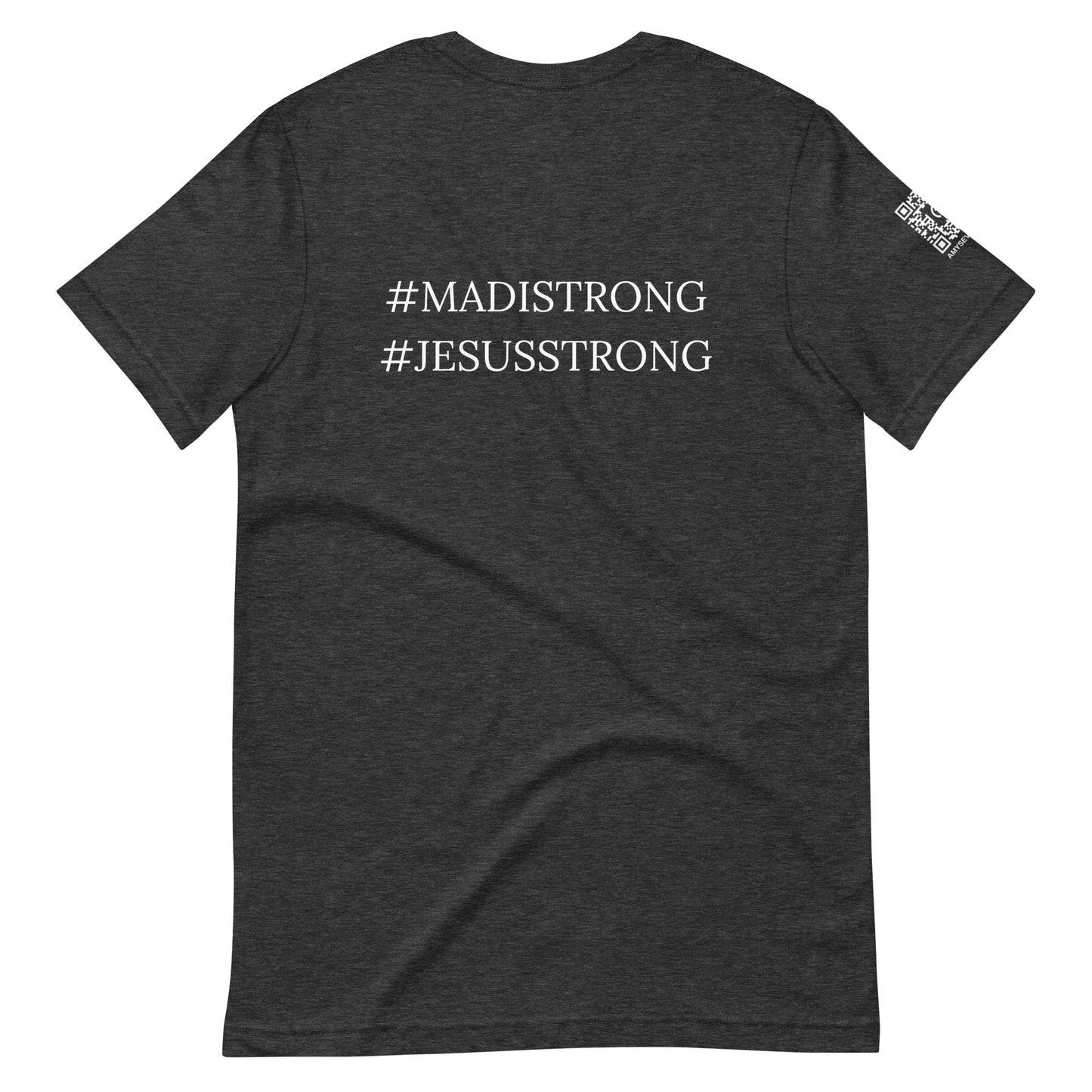 Psalm 118:17 (white lettering) Unisex T-Shirt