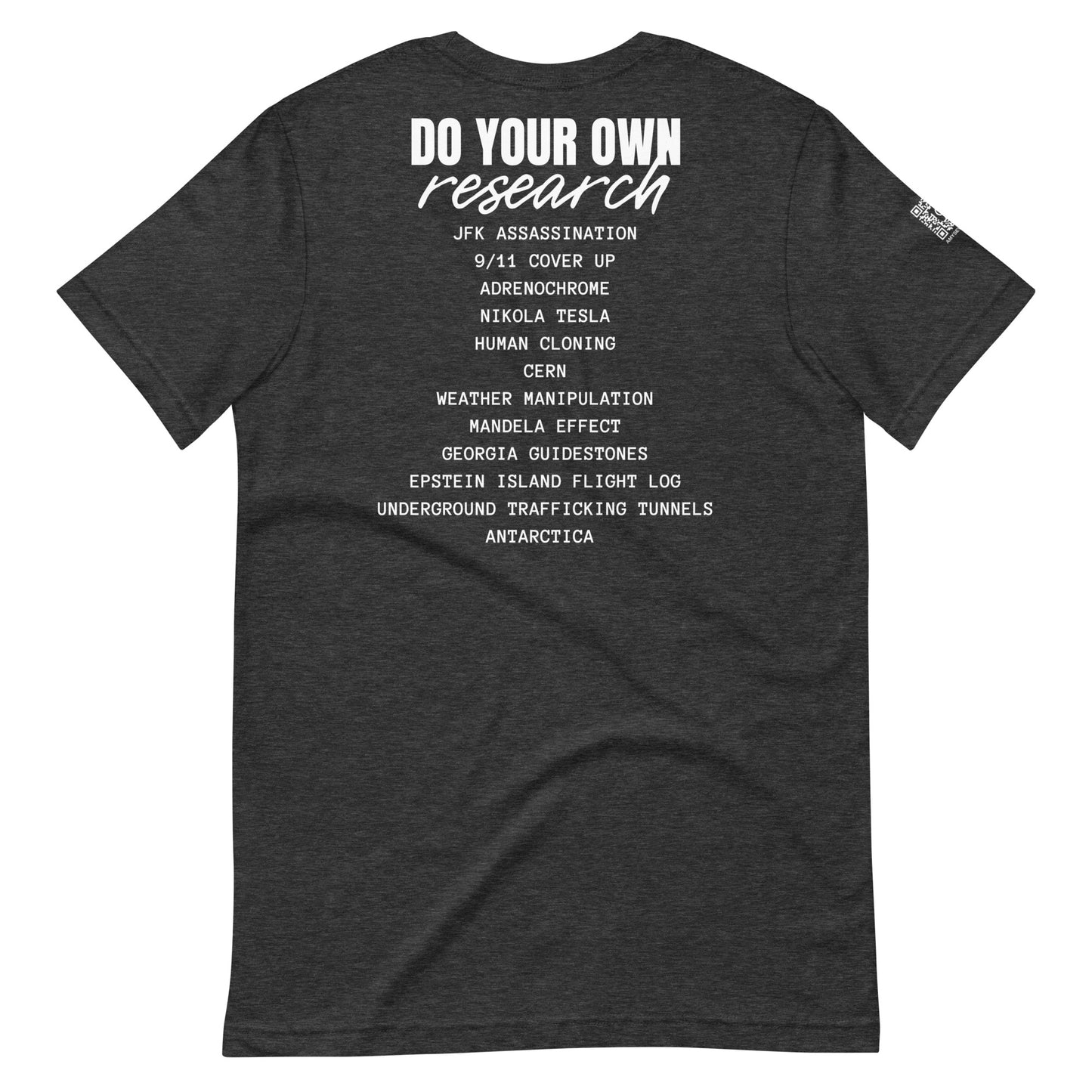 Conspiracy Theory Expert Unisex t-shirt