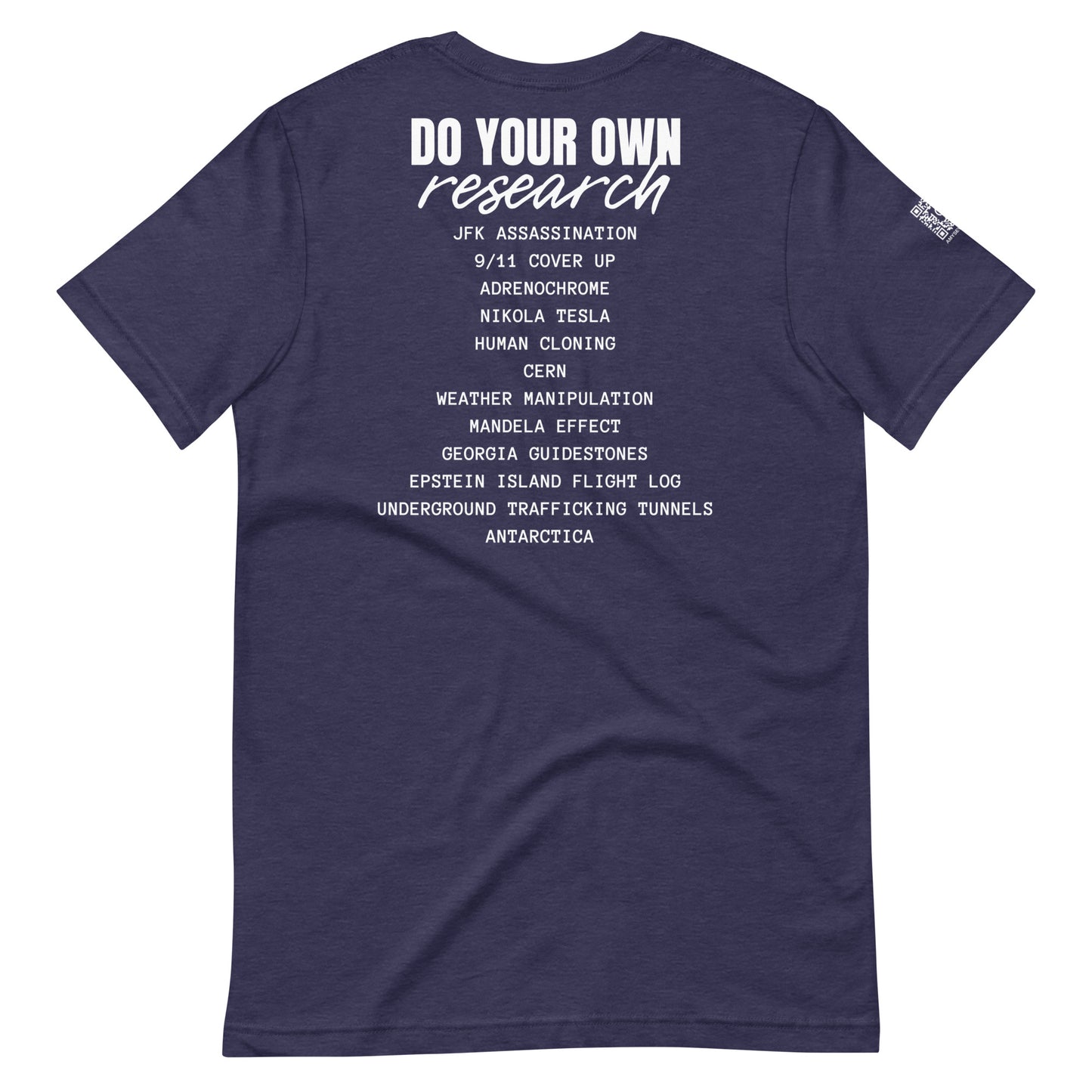 Conspiracy Theory Expert Unisex t-shirt