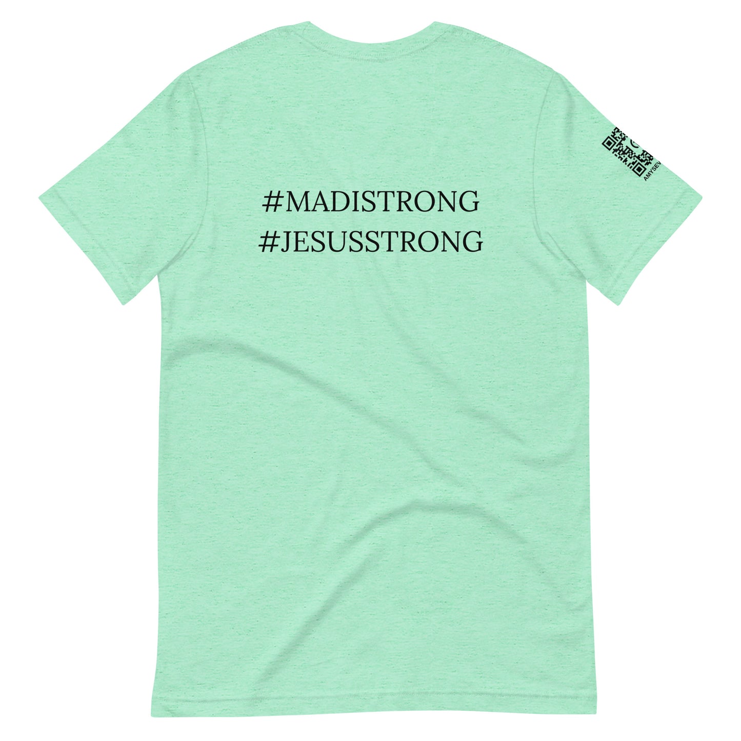 Psalm 118:17 (black lettering) Unisex T-Shirt
