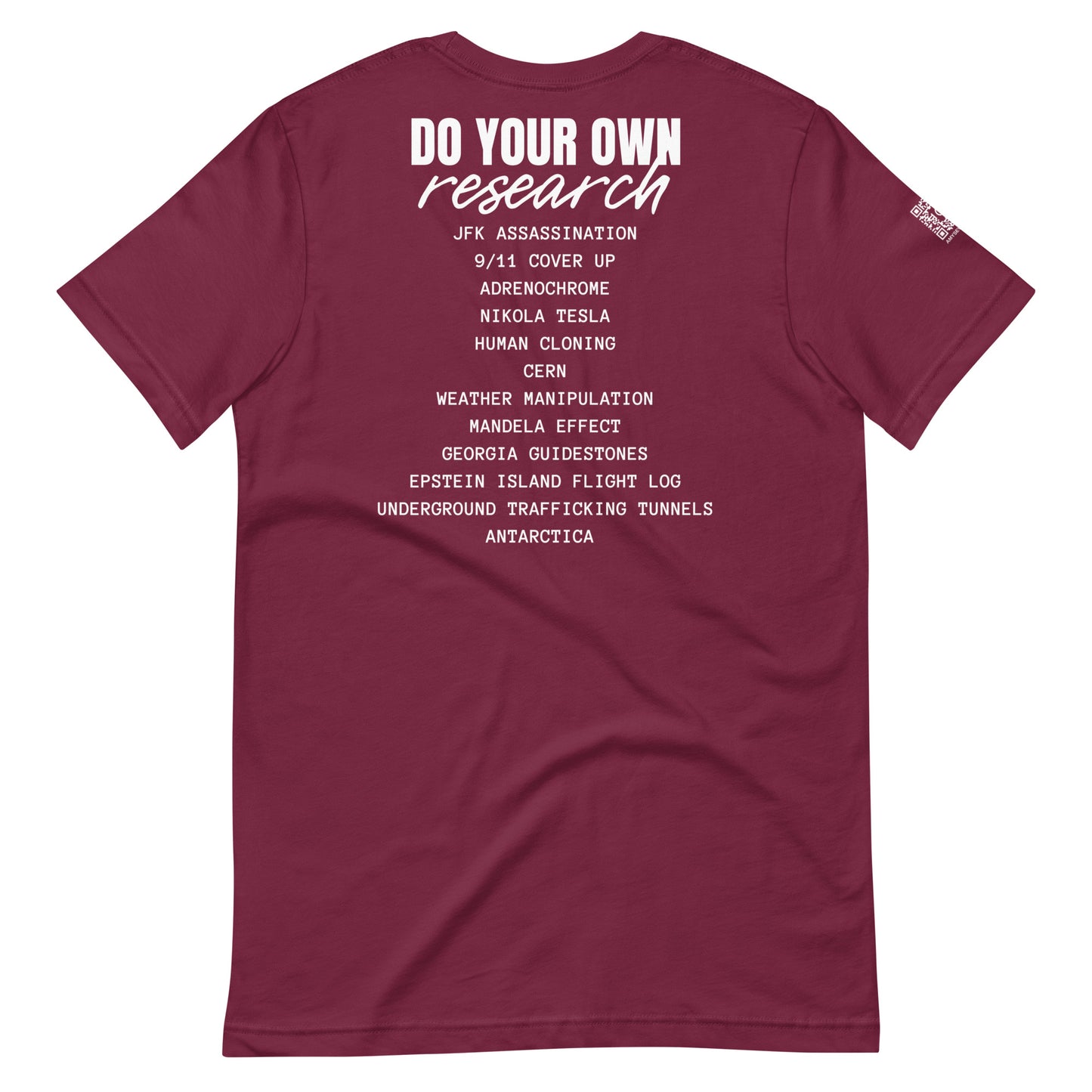 Conspiracy Theory Expert Unisex t-shirt