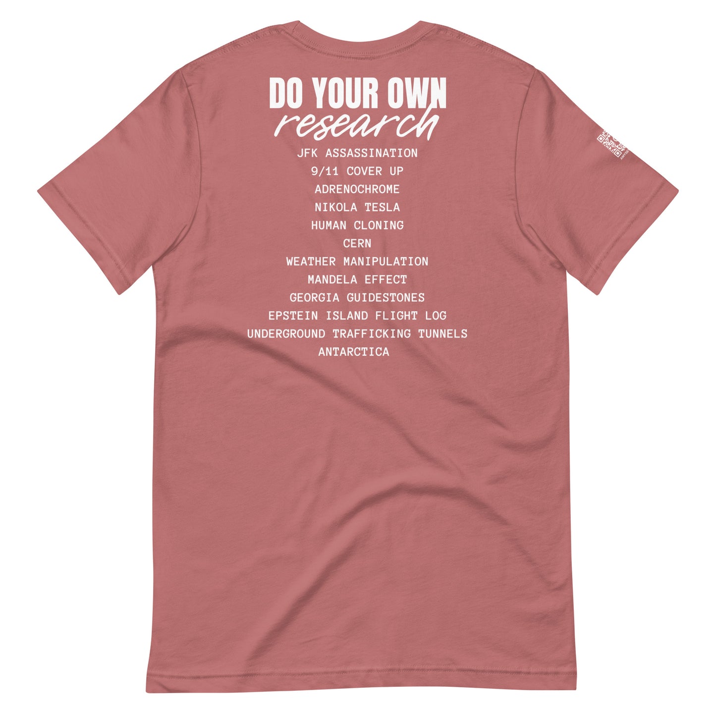 Conspiracy Theory Expert Unisex t-shirt