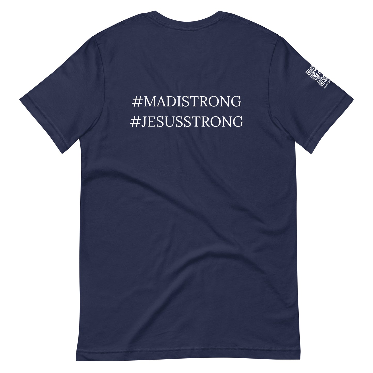 Psalm 118:17 (white lettering) Unisex T-Shirt