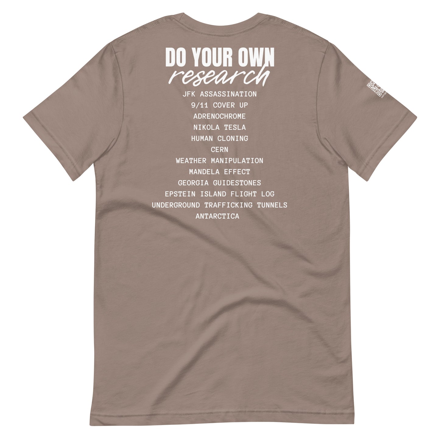 Conspiracy Theory Expert Unisex t-shirt